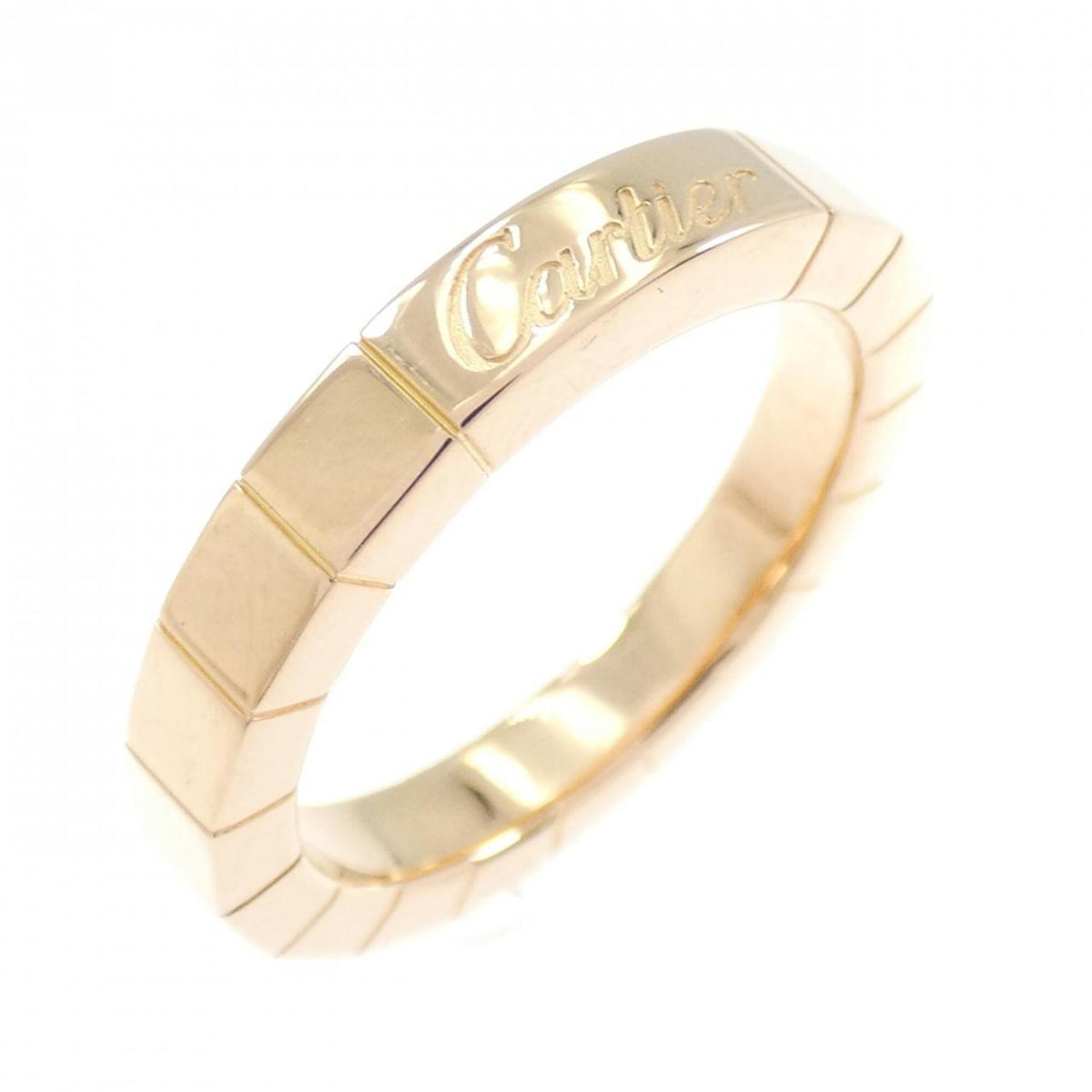 Cartier Lanieres Pink Gold (18K) Band Ring (Pre-Owned)