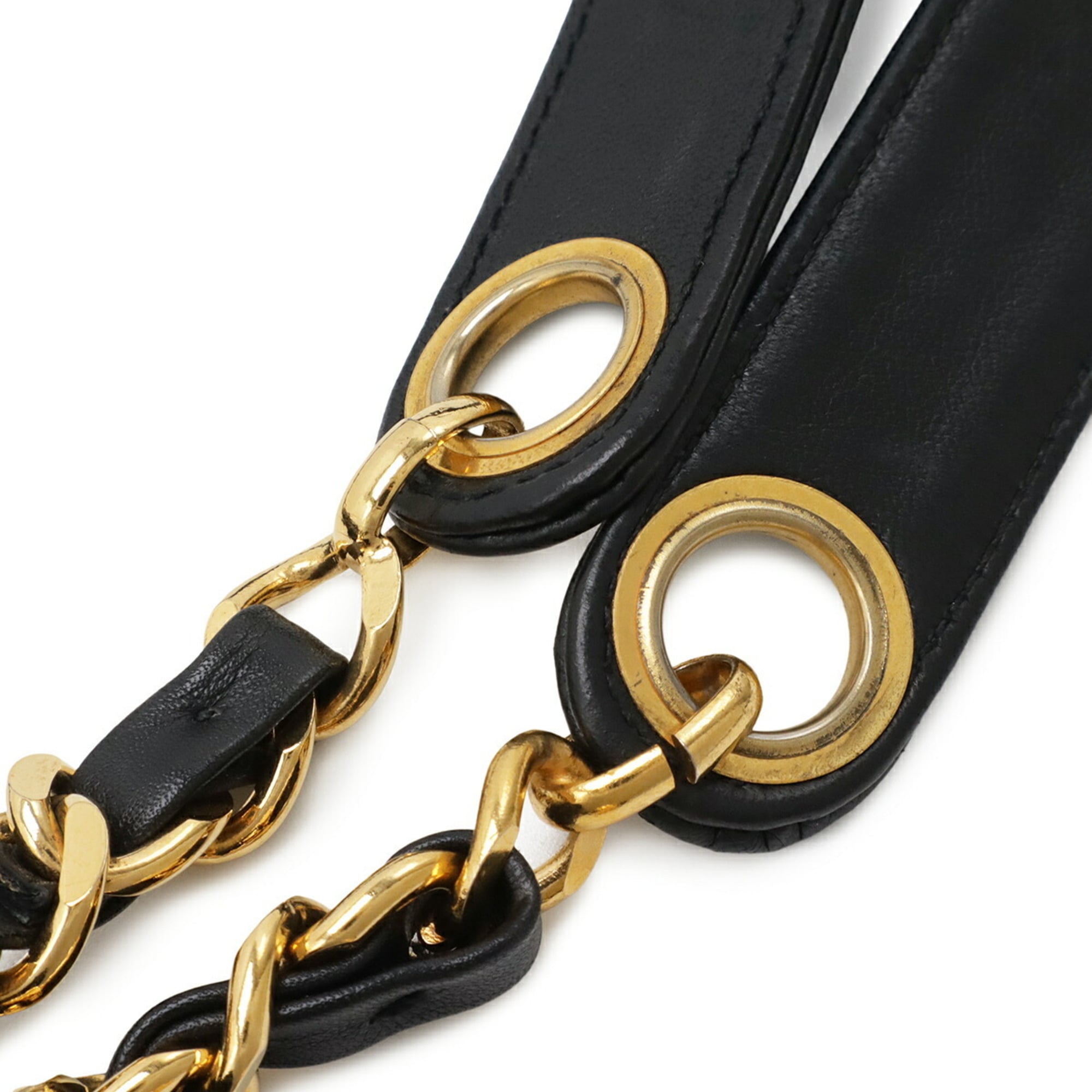 Chanel Black Shoulder Bag Tote Bag (Pre-Owned)