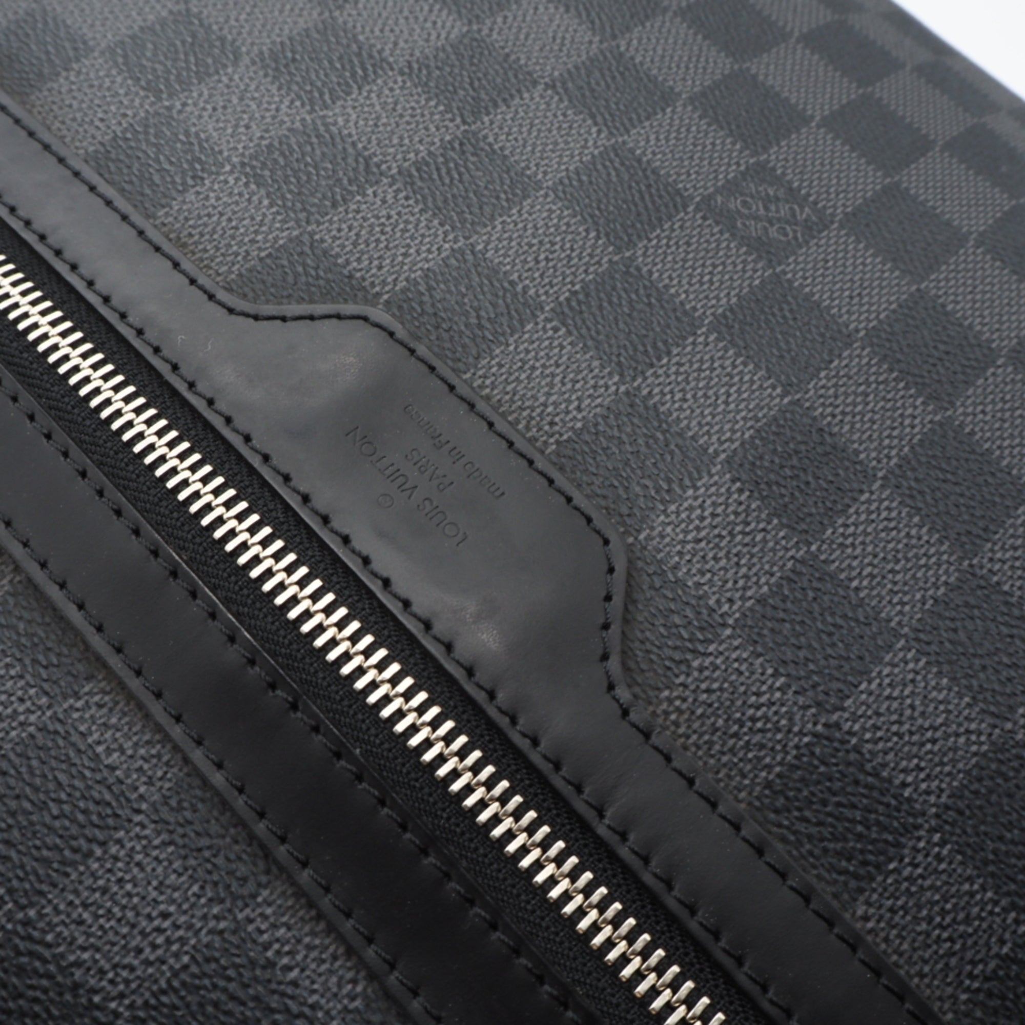 Louis Vuitton Black Canvas Shoulder Bag (Pre-Owned)
