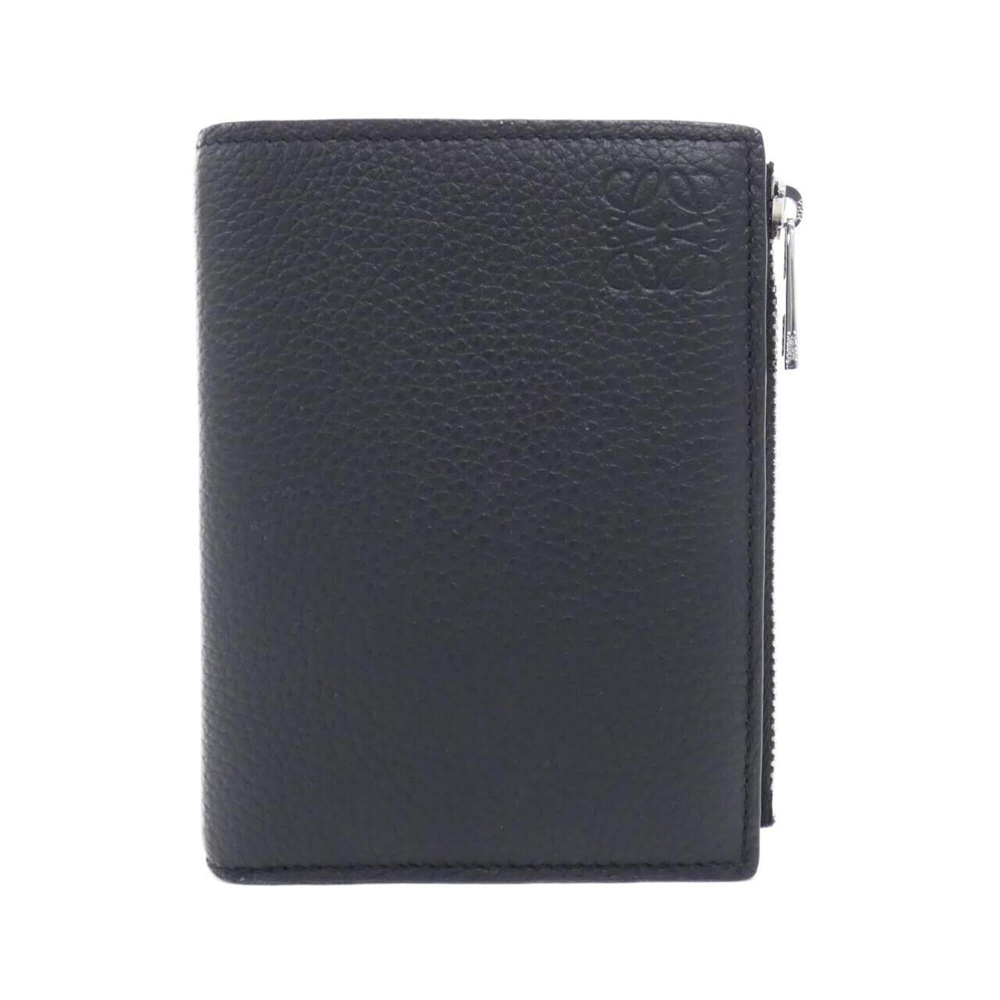 Loewe Black Leather Wallet (Bi-Fold) (Pre-Owned)