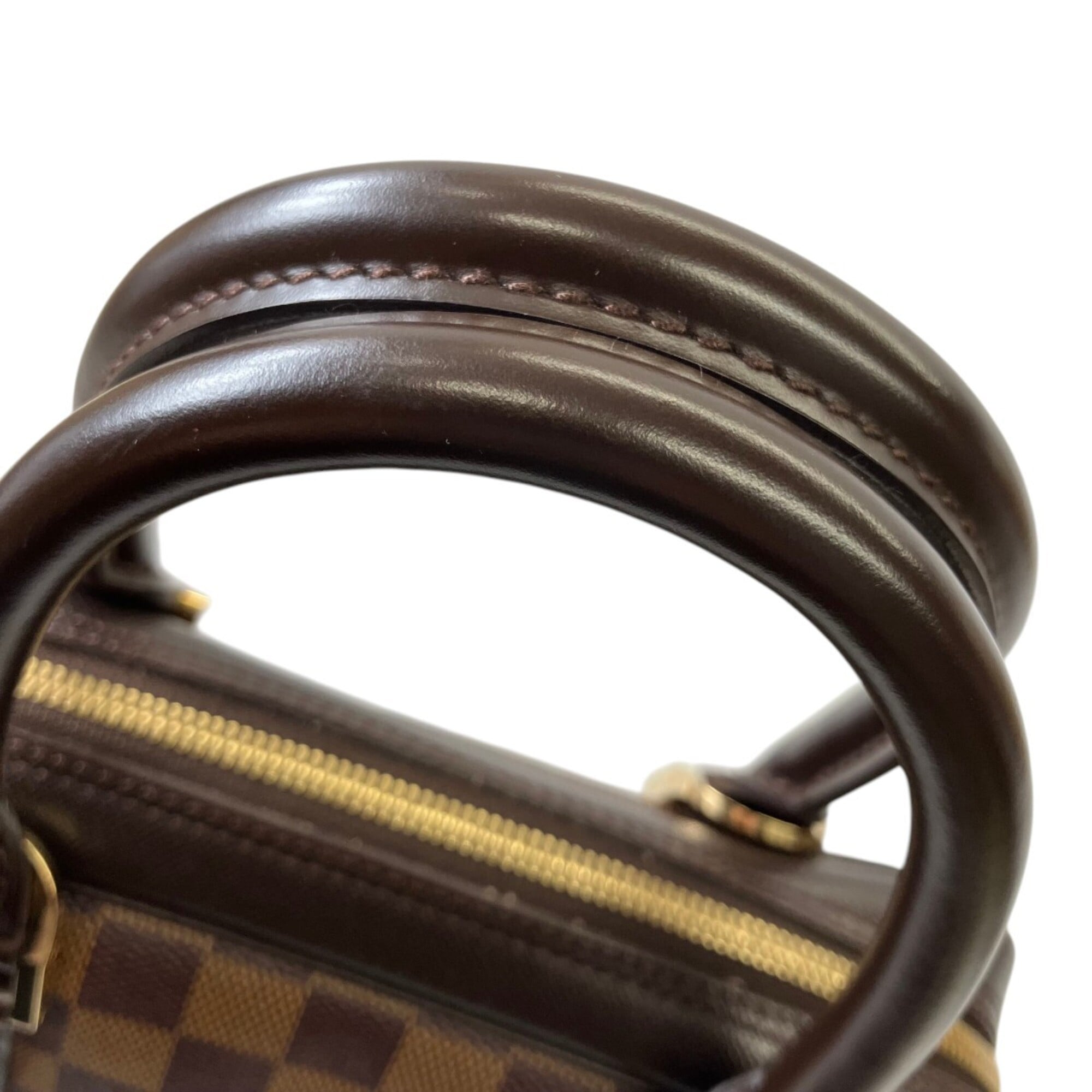 Louis Vuitton Damier Brown Damier Canvas Handbag (Pre-Owned)