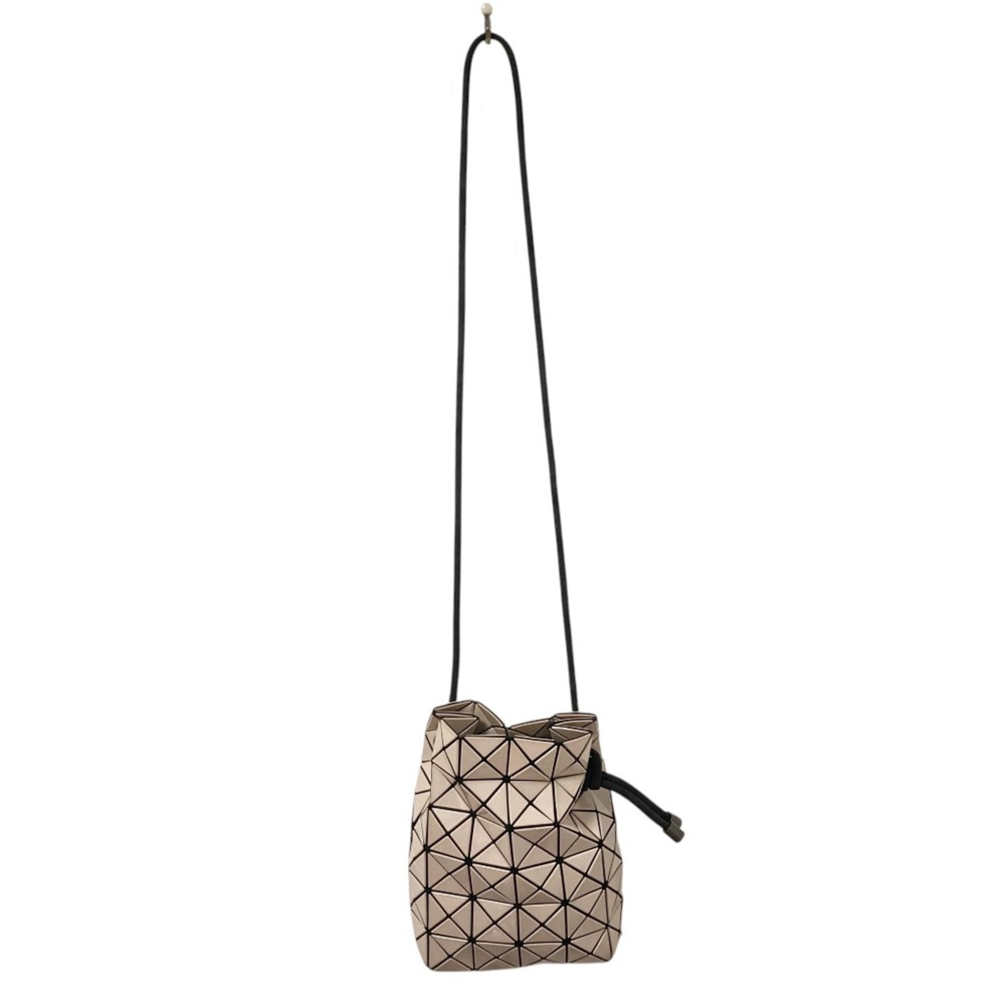 Bao Bao Issey Miyake Beige Shoulder Bag (Pre-Owned)