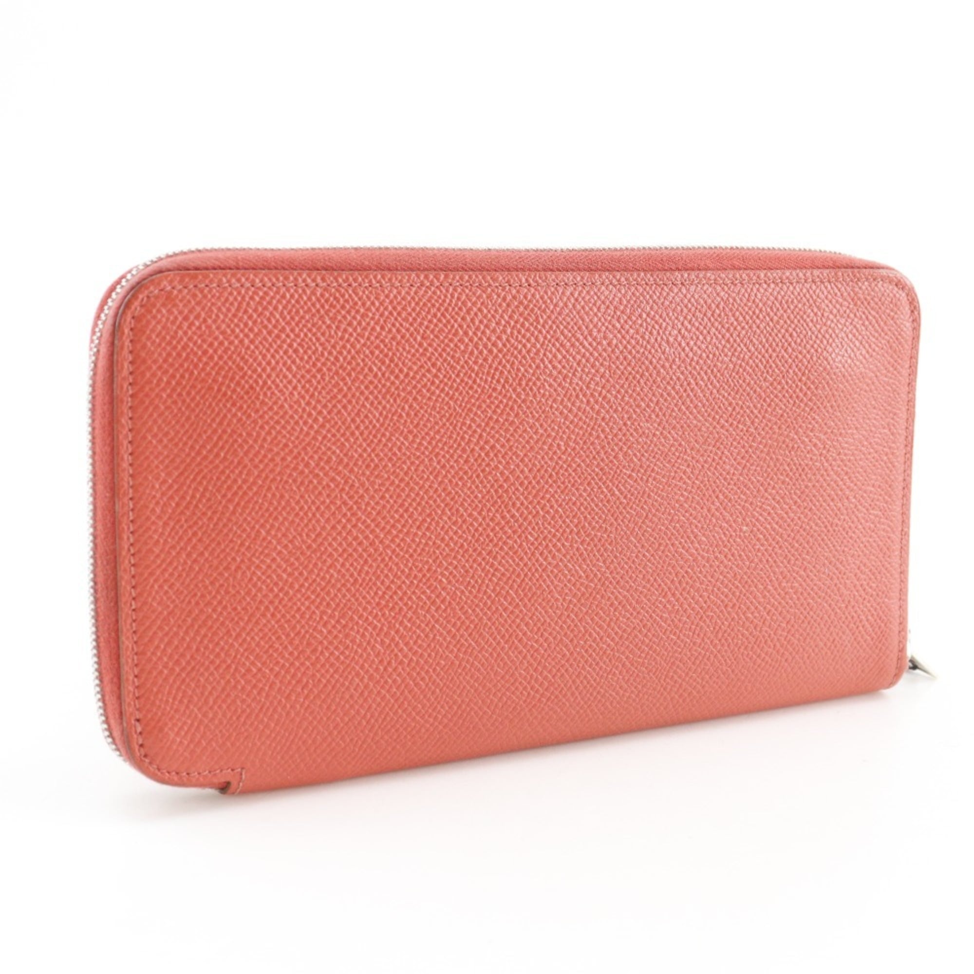 Hermes Pink Rose Jaipur Epsom Leather Long Wallet (Bi-Fold) (Pre-Owned)