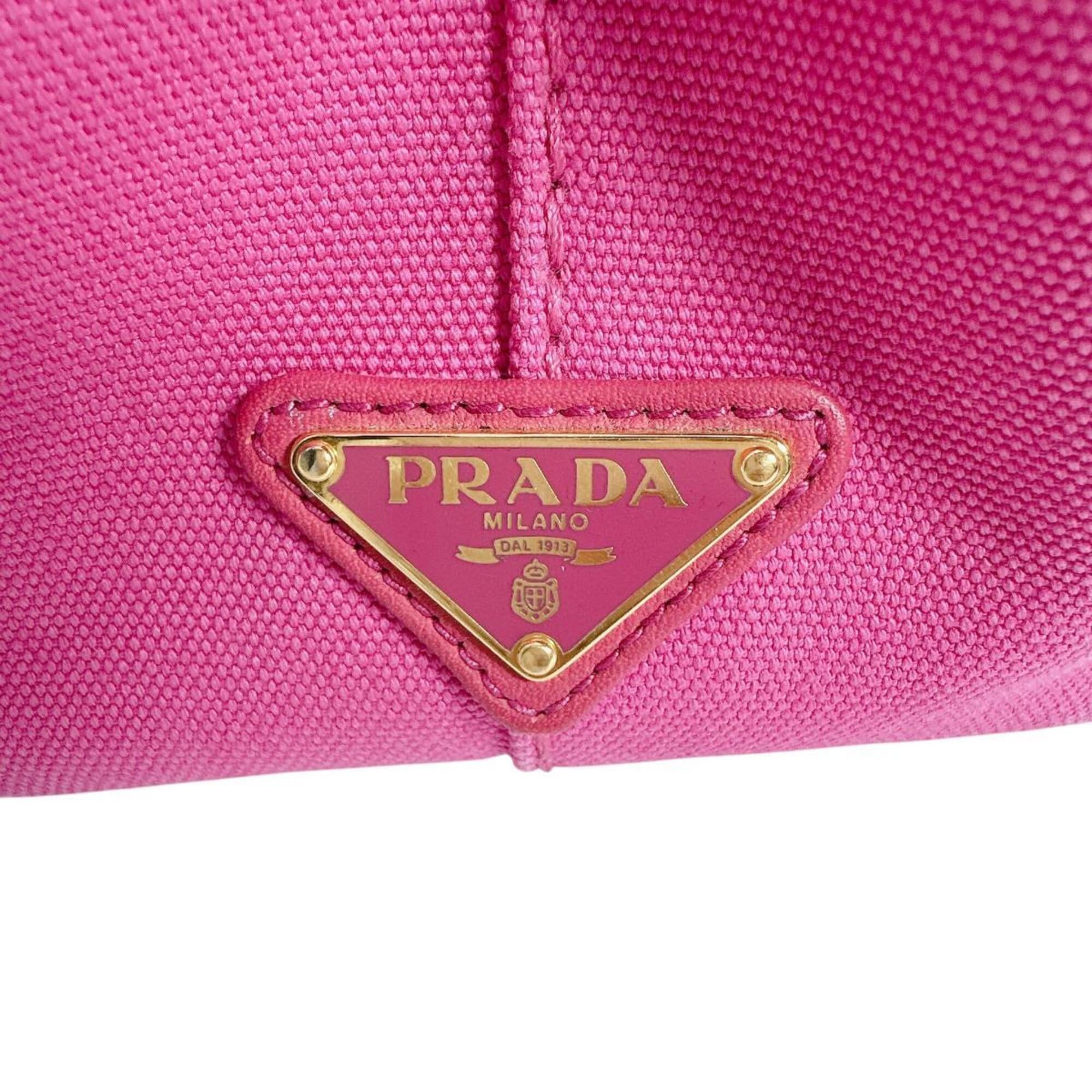 Prada Pink Denim Tote Bag (Pre-Owned)