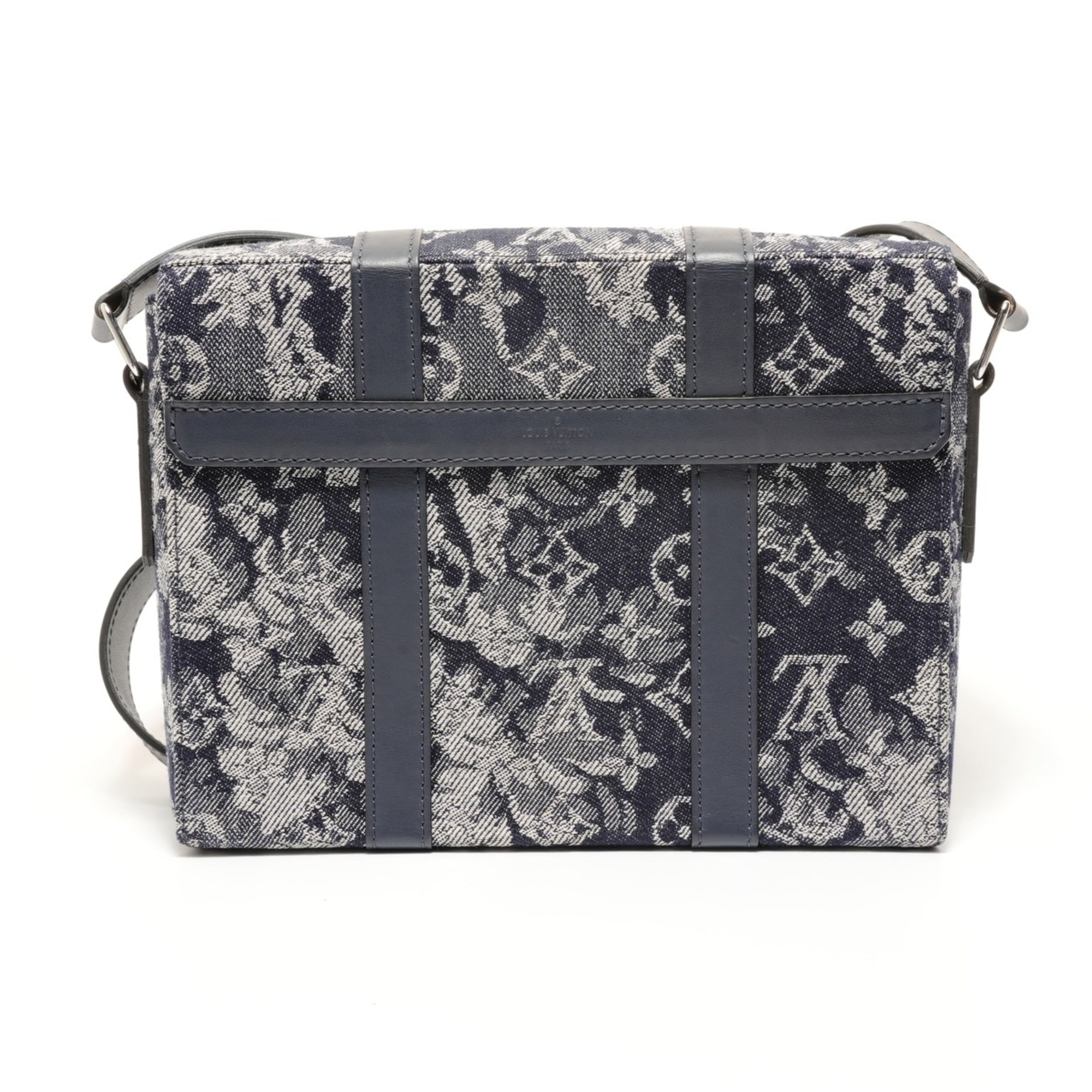 Louis Vuitton Navy Monogram Shoulder Bag (Pre-Owned)