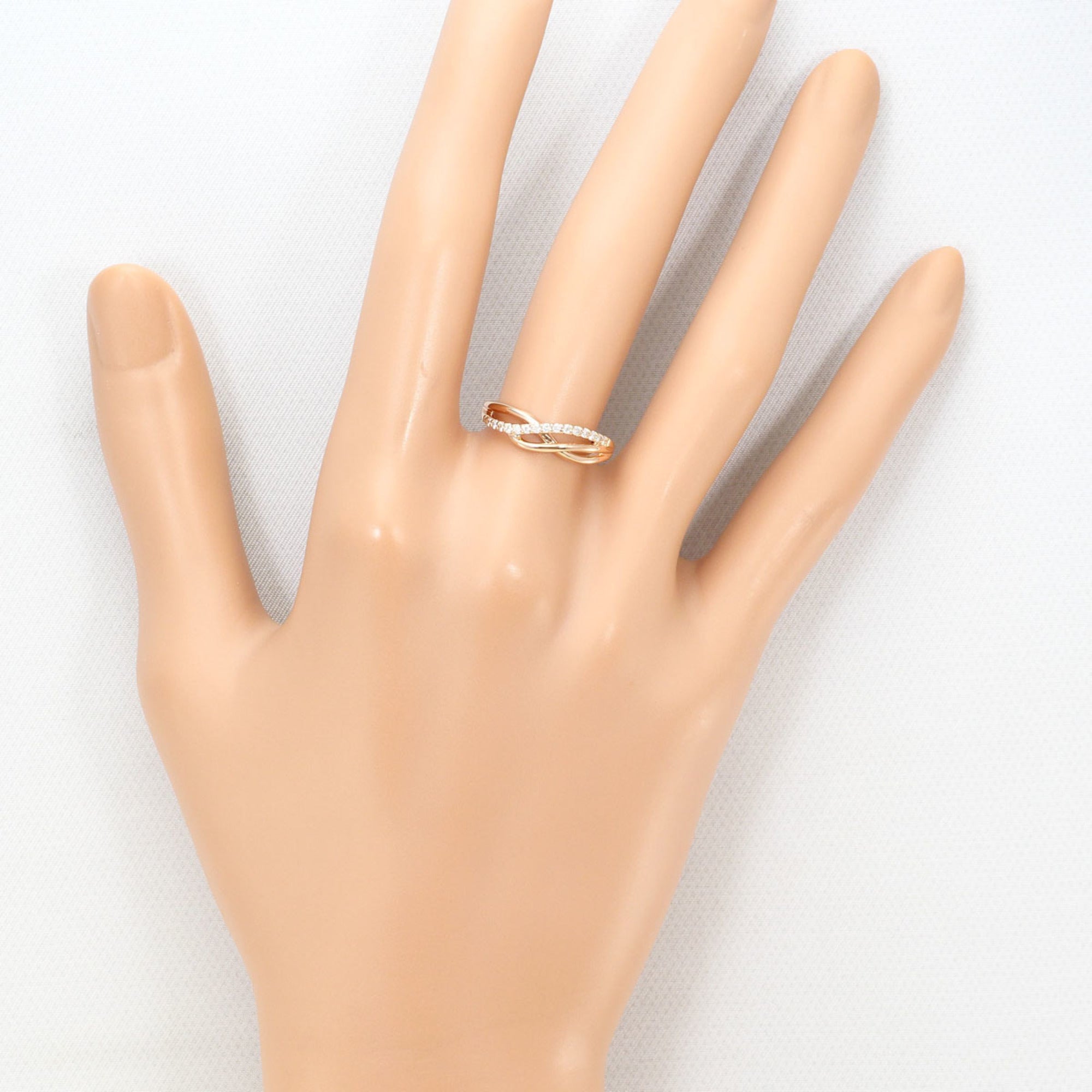 Unbranded Pink Gold Pink Gold (18K) Band Ring (Pre-Owned)