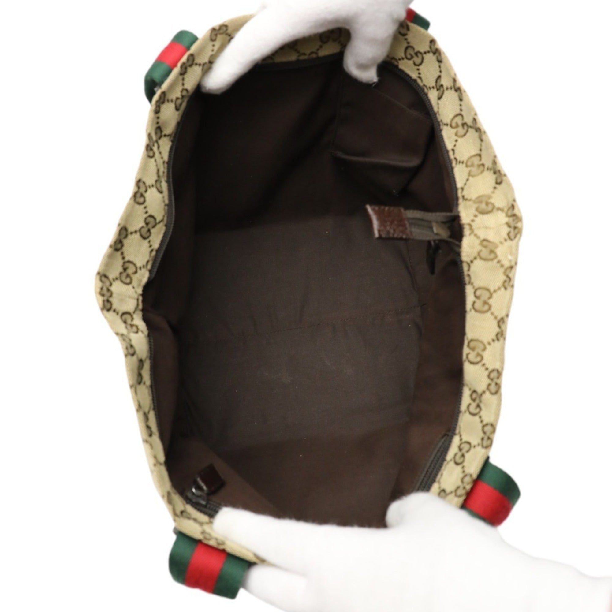 Gucci Beige Handbag Tote Bag (Pre-Owned)