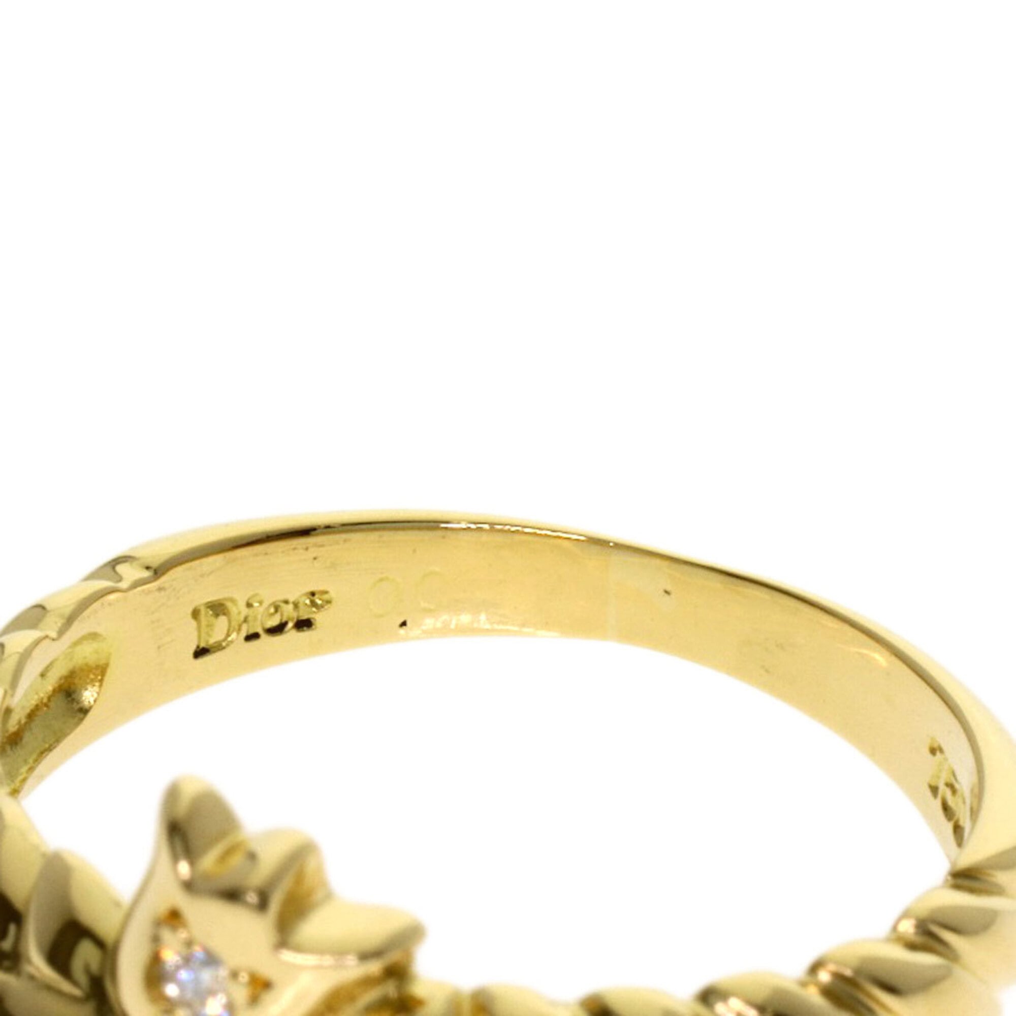 Christian Dior Yellow Gold (18K) Band Ring (Pre-Owned)