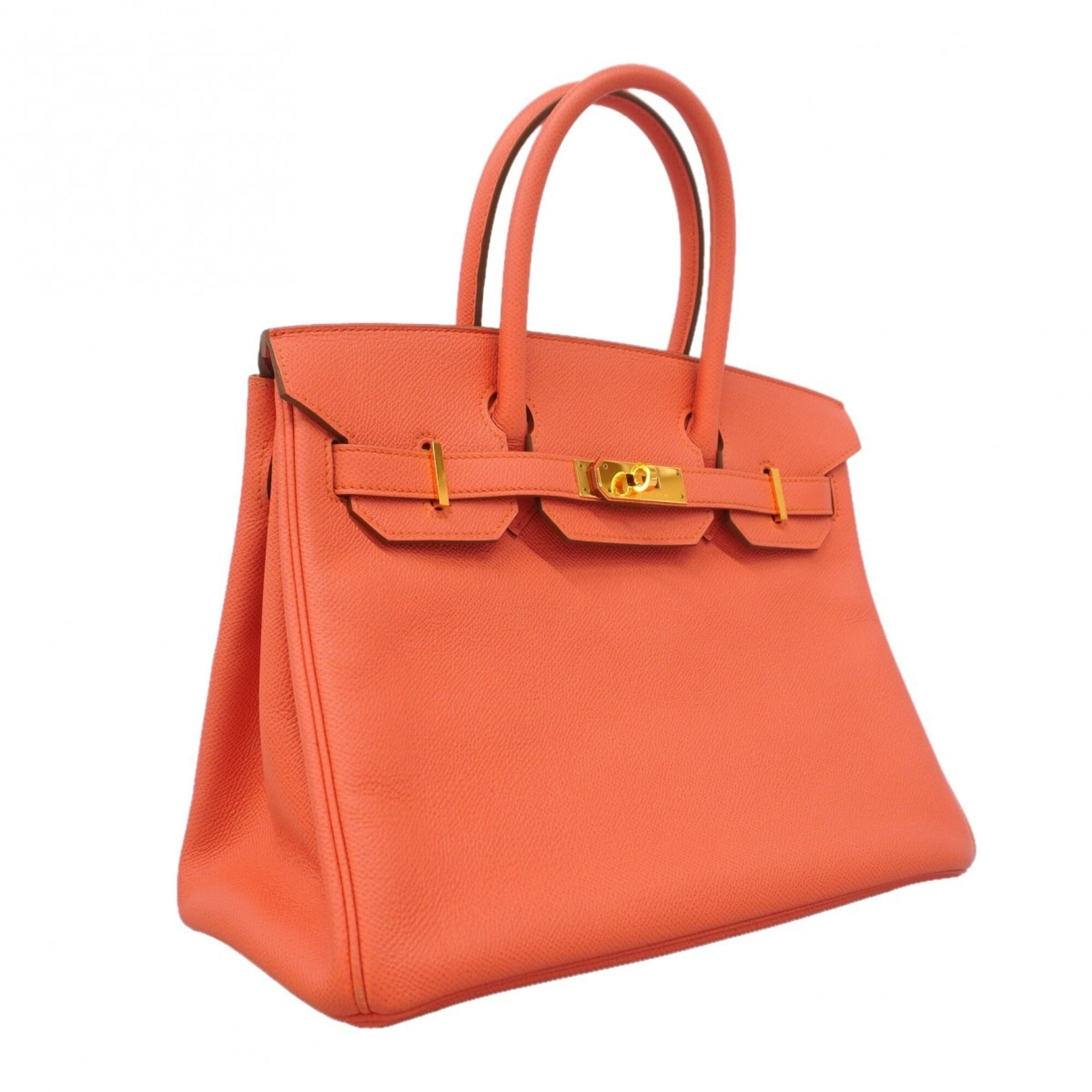 Hermes Rose Jaipur Leather Handbag (Pre-Owned)
