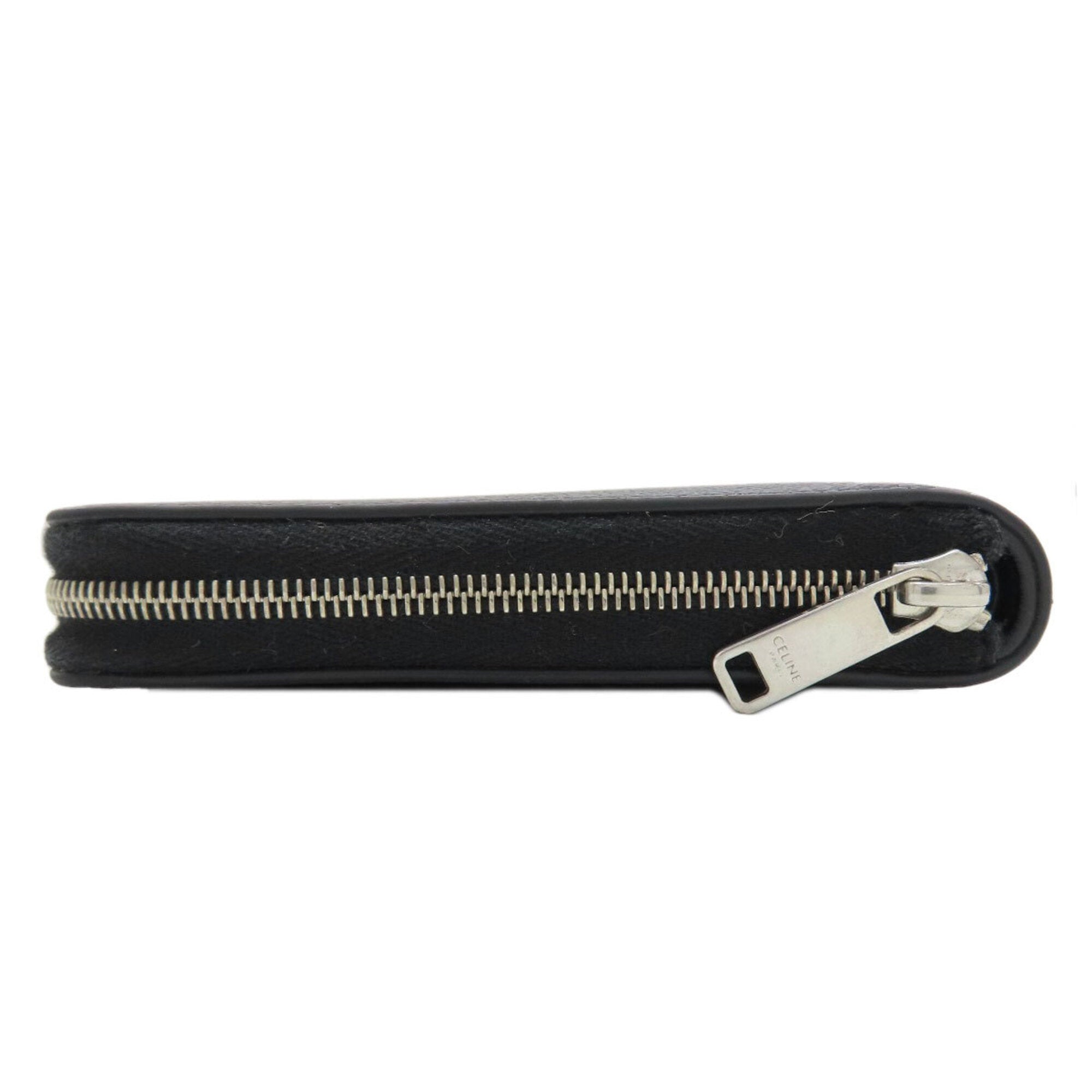 Celine Black Leather Wallet (Bi-Fold) (Pre-Owned)