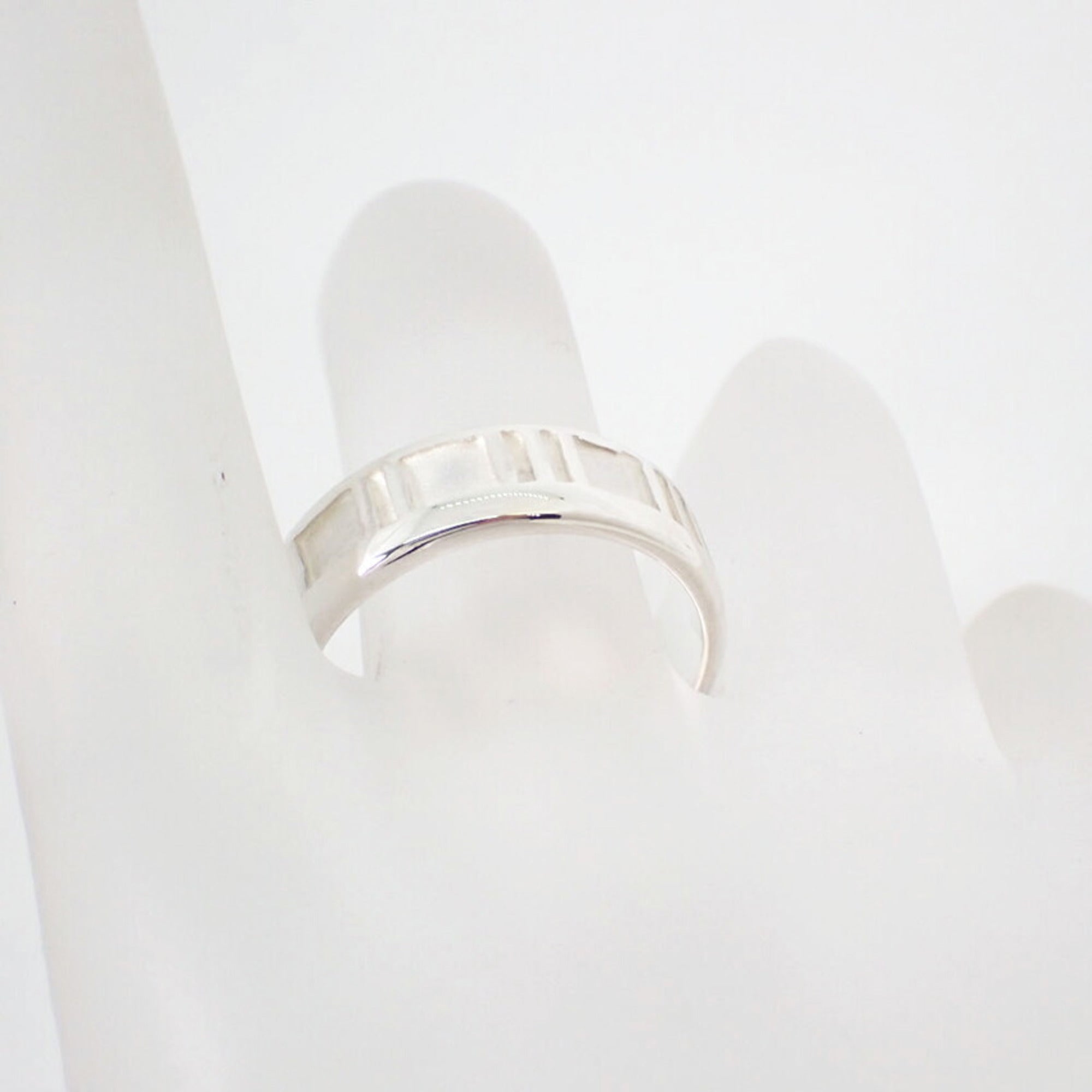 Tiffany Sterling Silver 925 Band Ring (Pre-Owned)