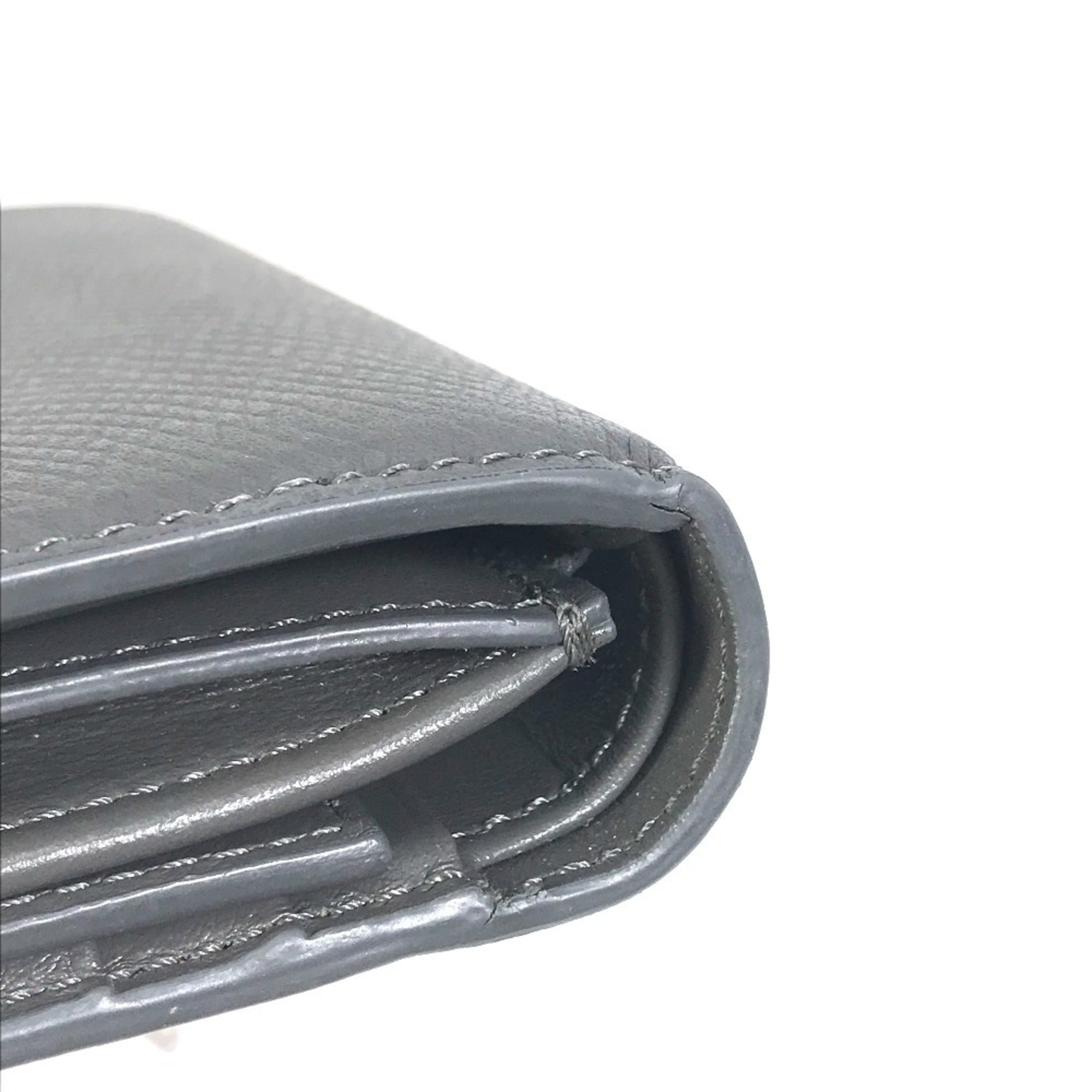 Celine Gray Pink Leather Wallet (Bi-Fold) (Pre-Owned)