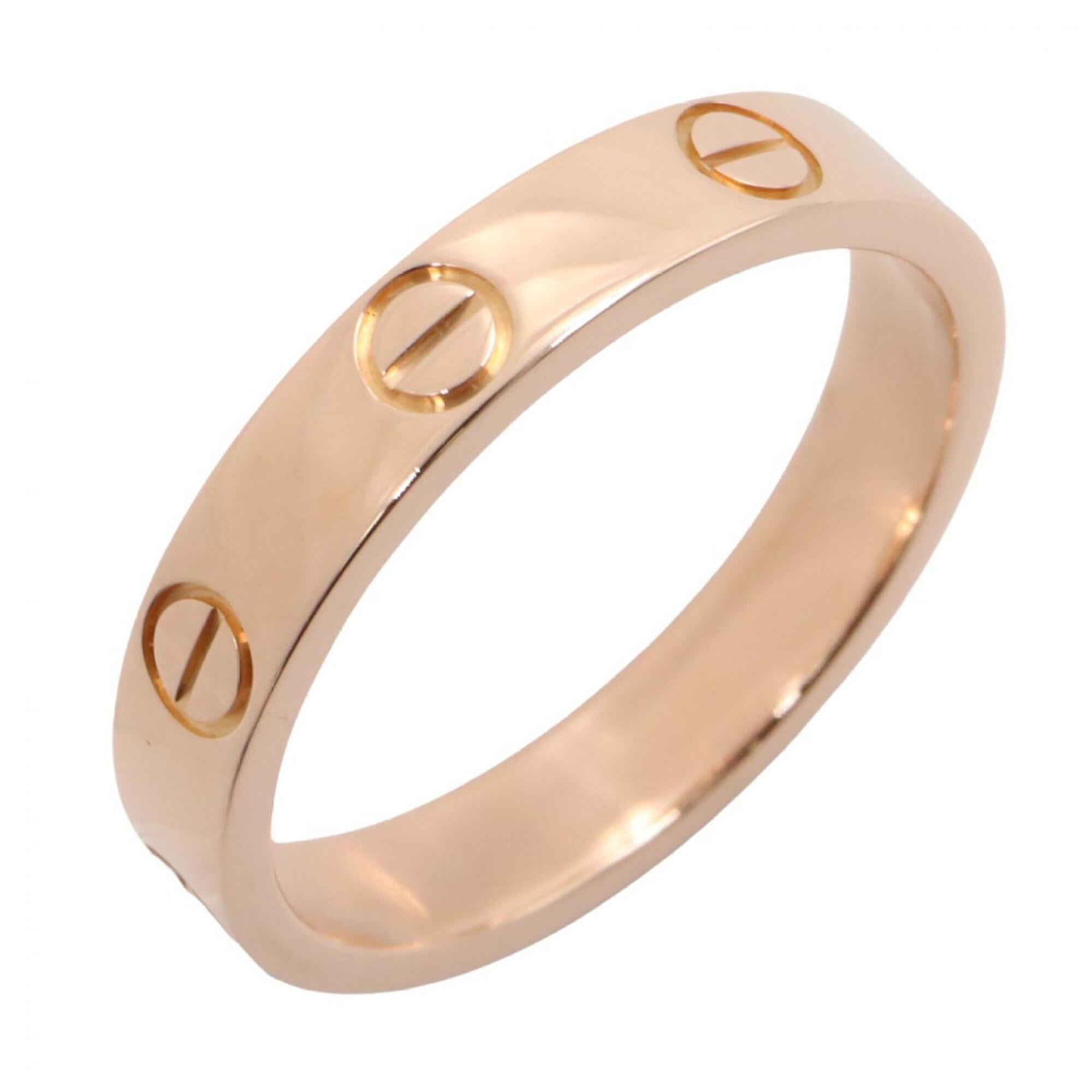 Cartier Gold Pink Gold (18K) Band Ring (Pre-Owned)