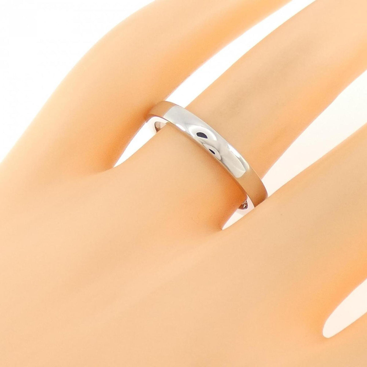 Bvlgari Platinum 950 Band Ring (Pre-Owned)