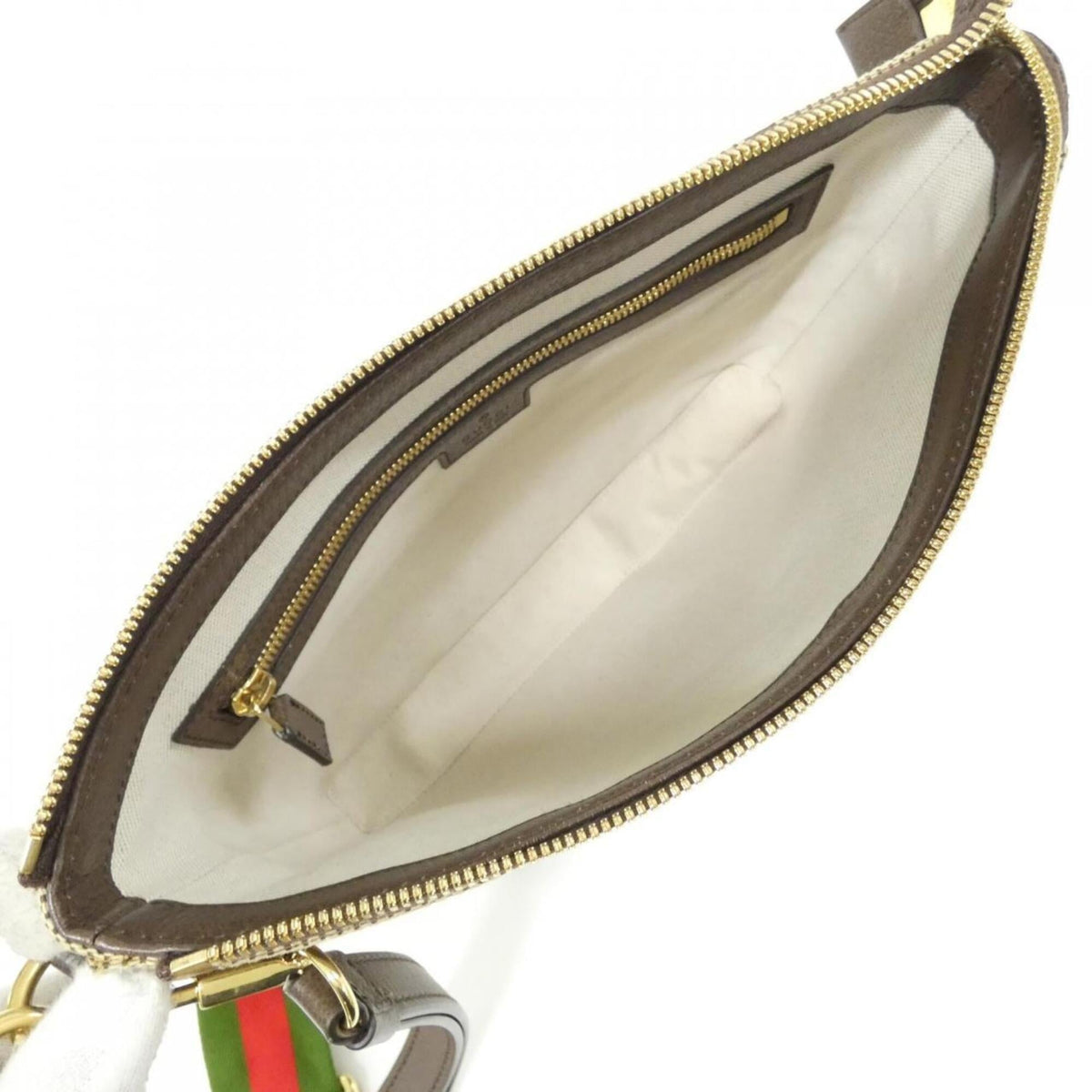 Gucci Gg Canvas Brown Camel Gg Canvas Shoulder Bag (Pre-Owned)