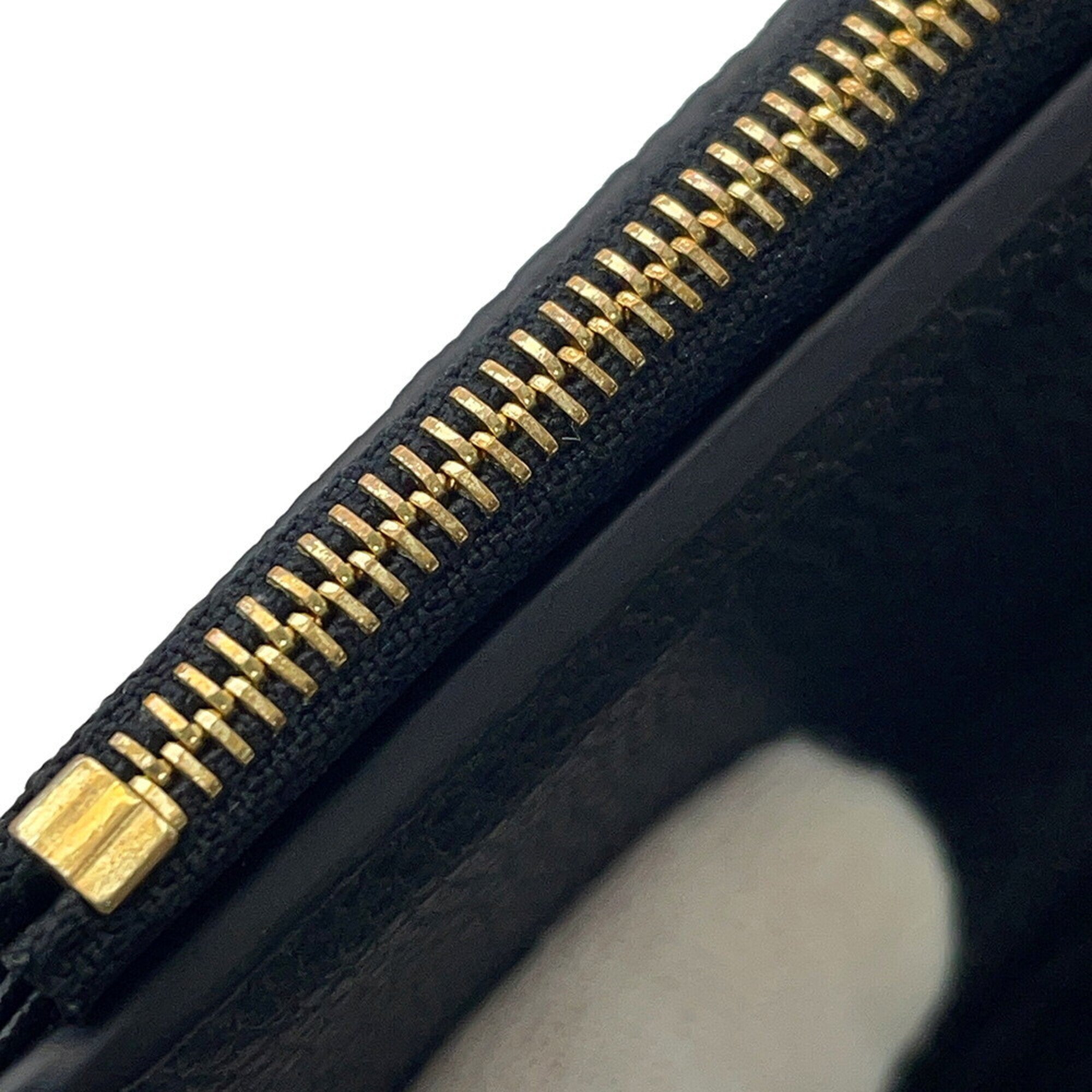 Louis Vuitton Monogram Empreinte Beige Noir Monogram Empreinte Wallet (Tri-Fold) (Pre-Owned)