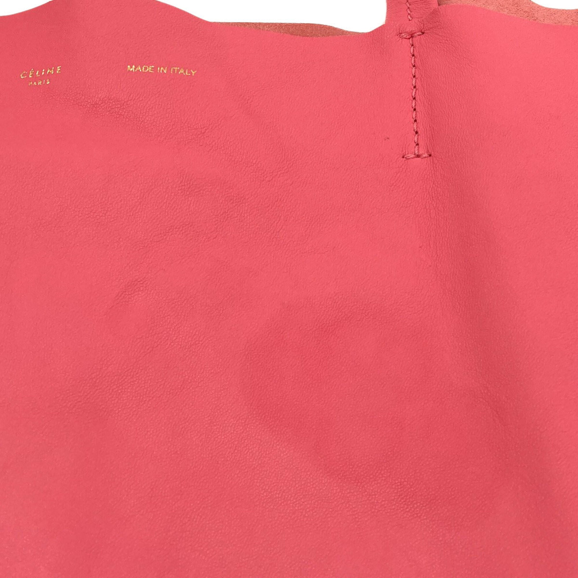 Celine Pink Leather Tote Bag (Pre-Owned)