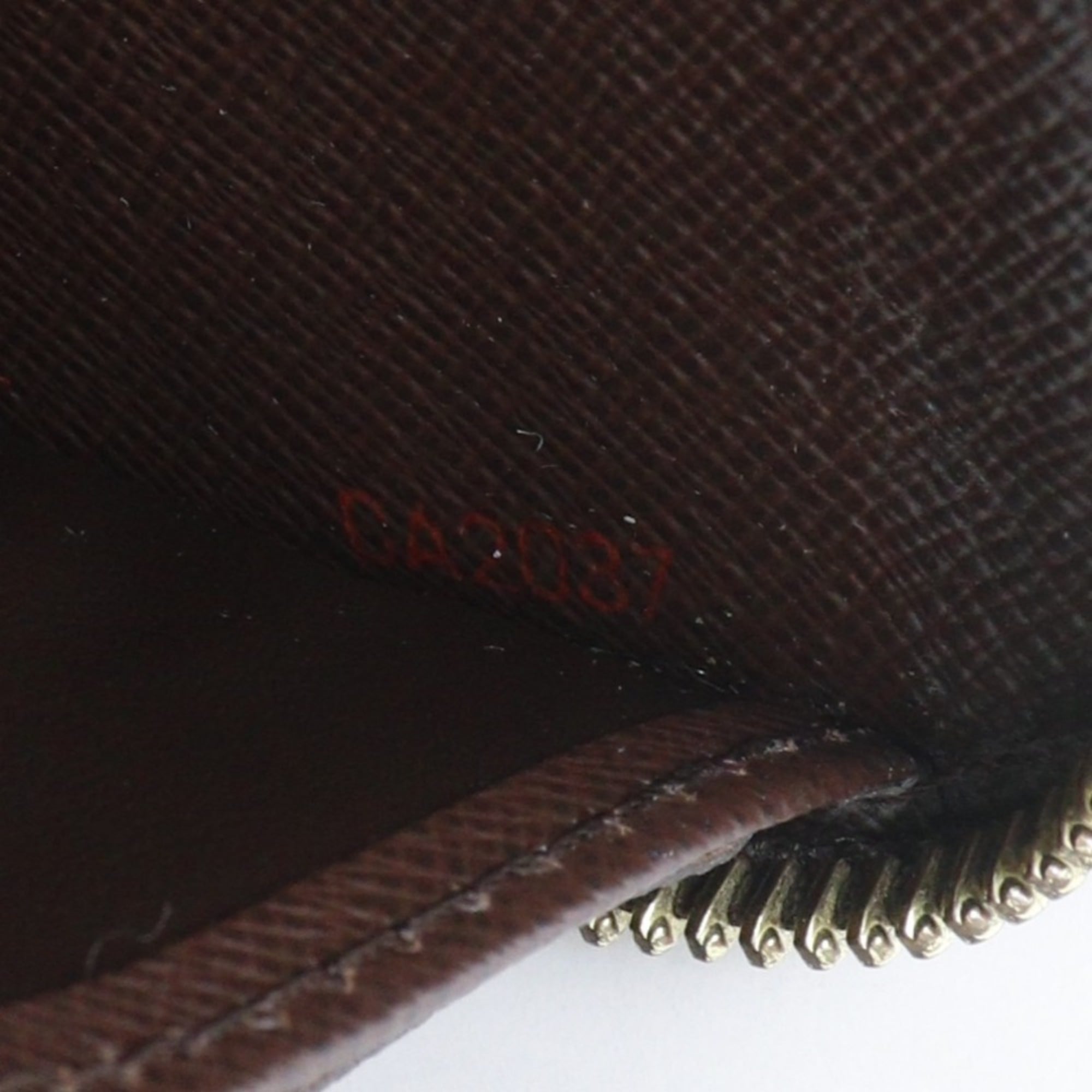 Louis Vuitton Damier Brown Damier Canvas Long Wallet (Bi-Fold) (Pre-Owned)