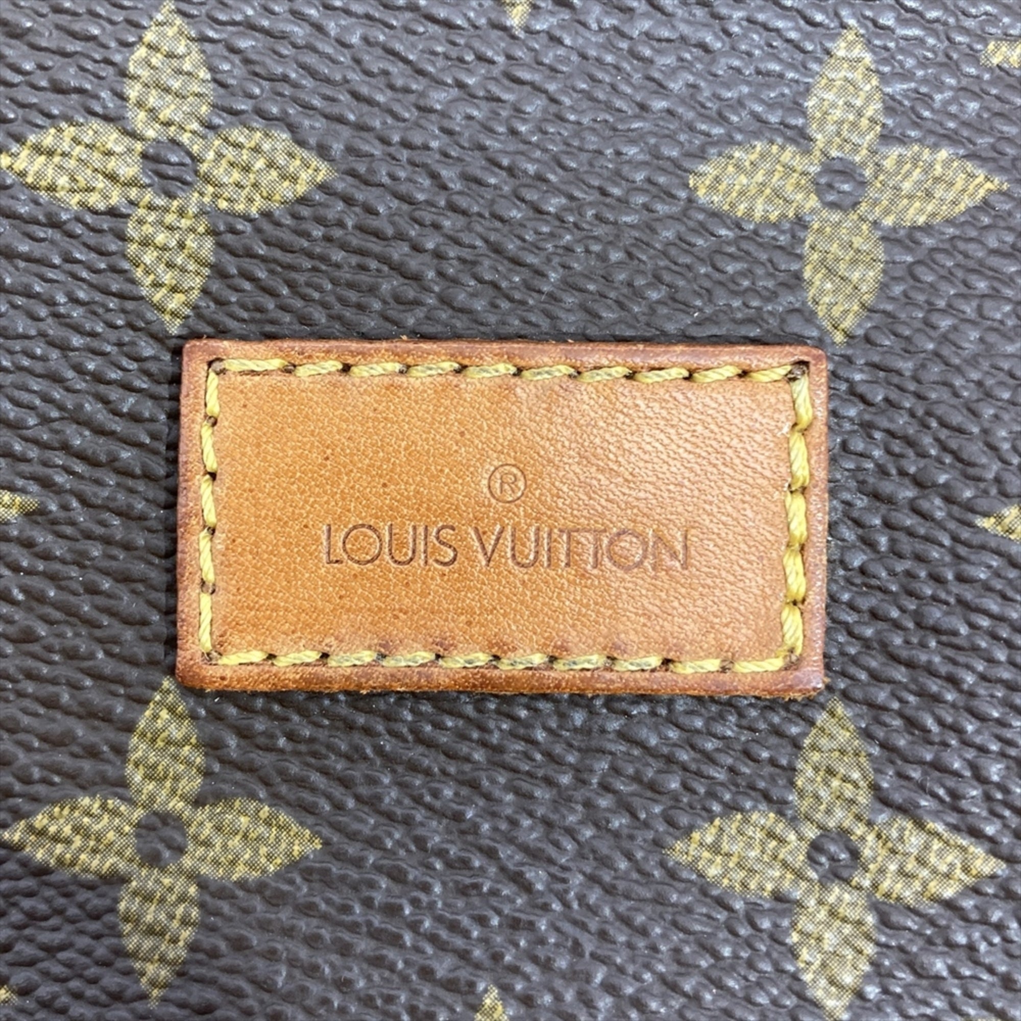 Louis Vuitton Brown Monogram Canvas Shoulder Bag (Pre-Owned)