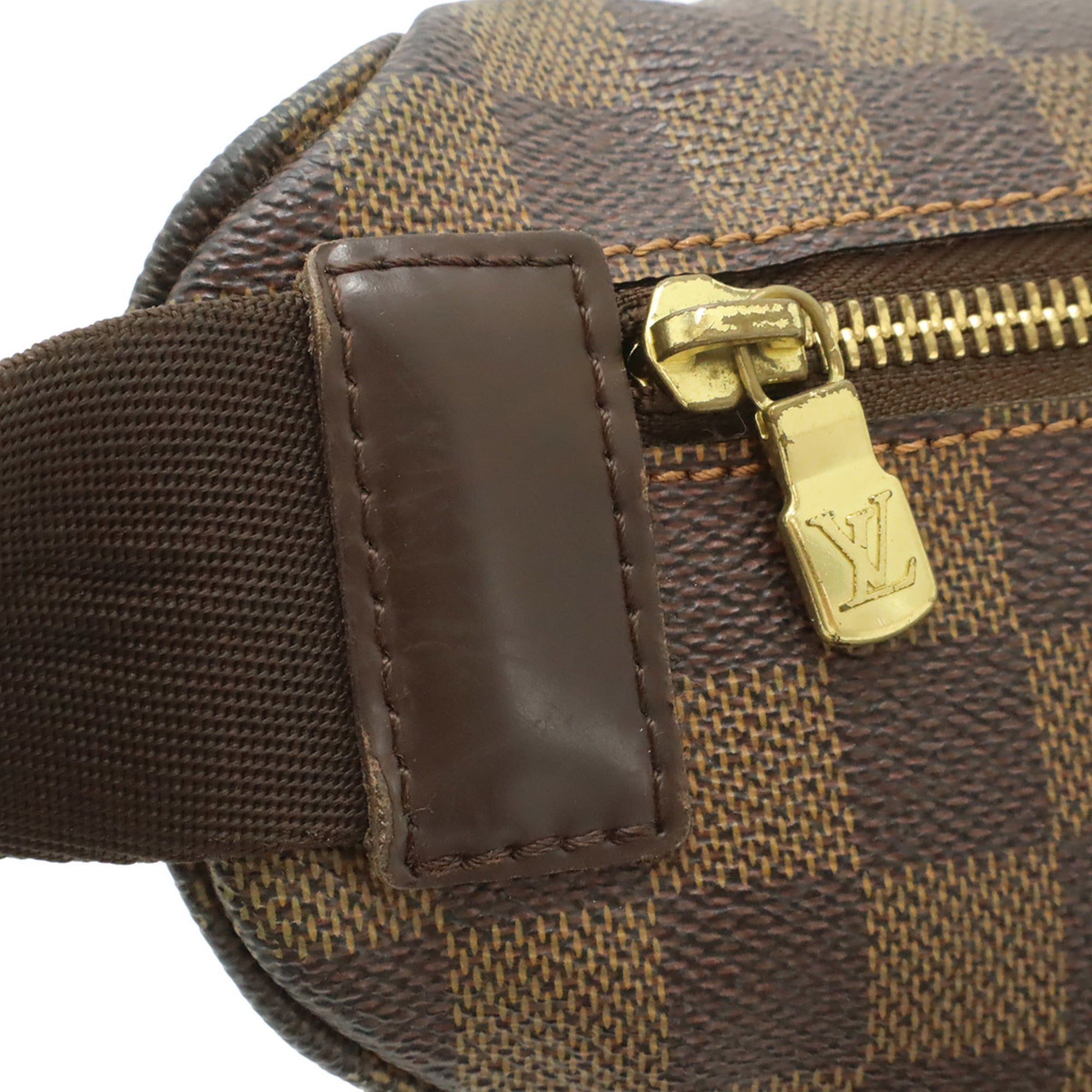 Louis Vuitton Brown Damier Canvas Pvc Fanny Pack Pouch (Pre-Owned)