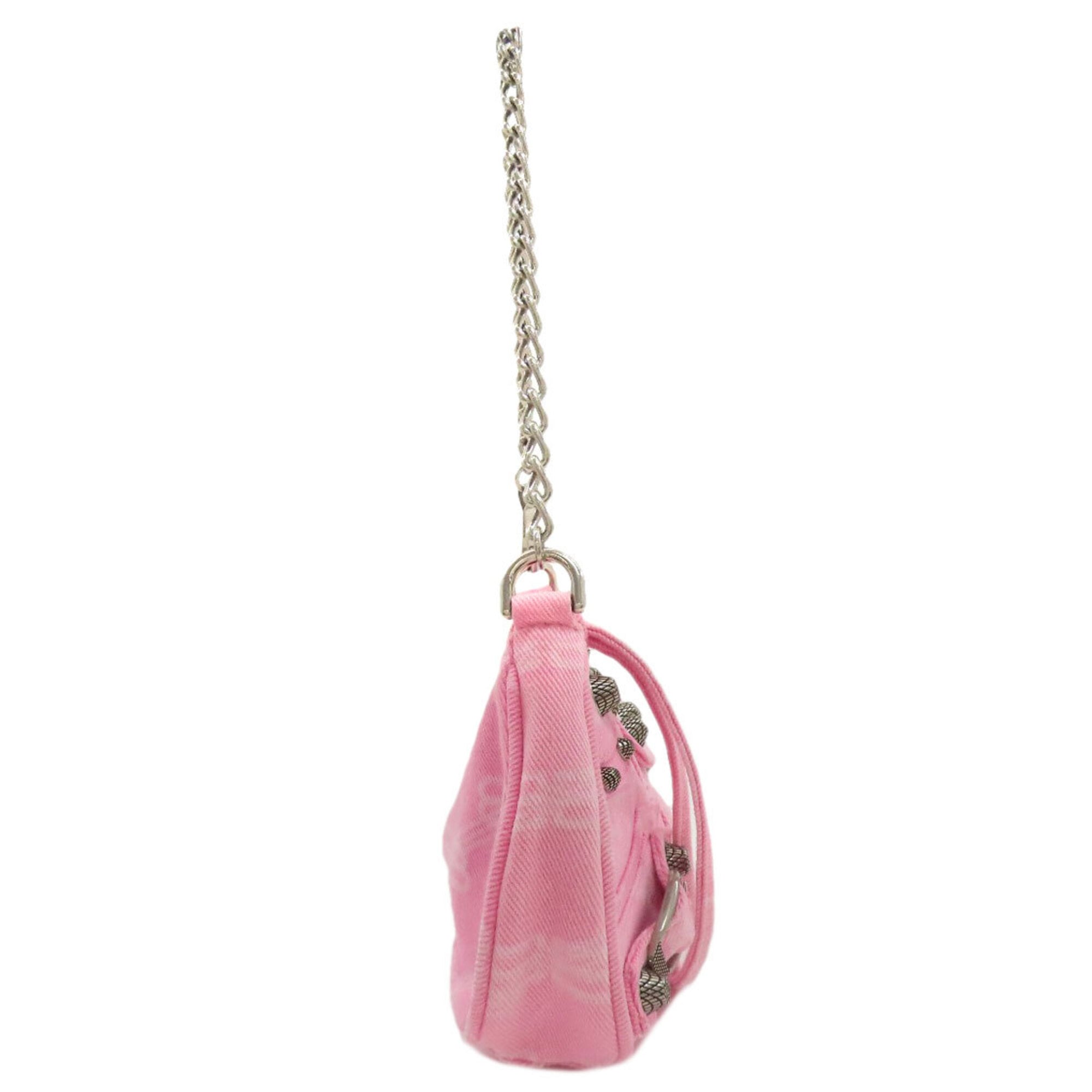 Balenciaga Pink Canvas Handbag (Pre-Owned)