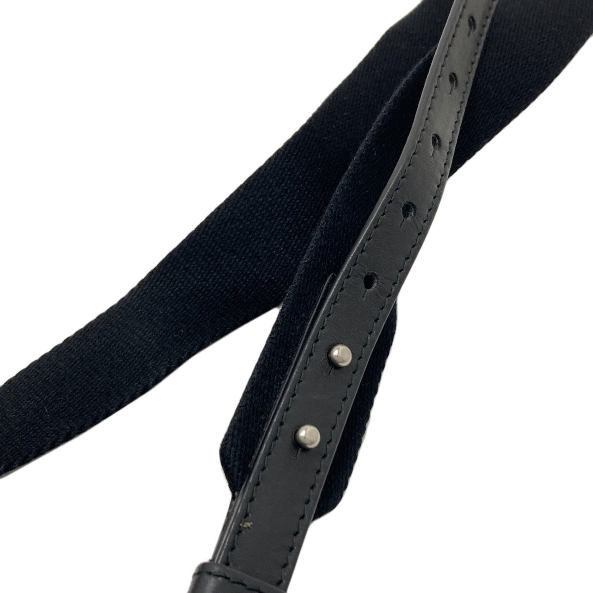 Bottega Veneta Black Leather Shoulder Bag (Pre-Owned)