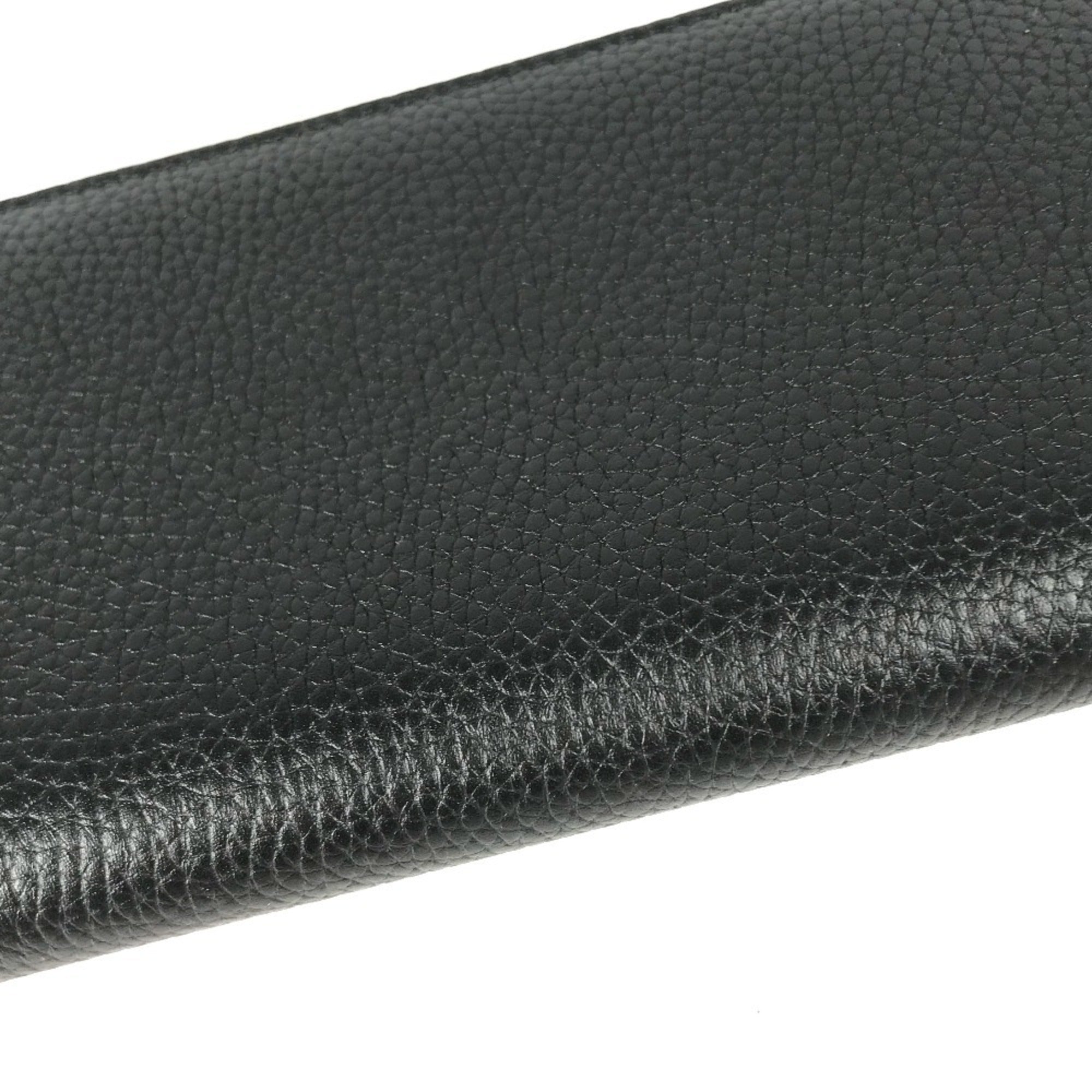 Gucci Navy Leather Long Wallet (Bi-Fold) (Pre-Owned)