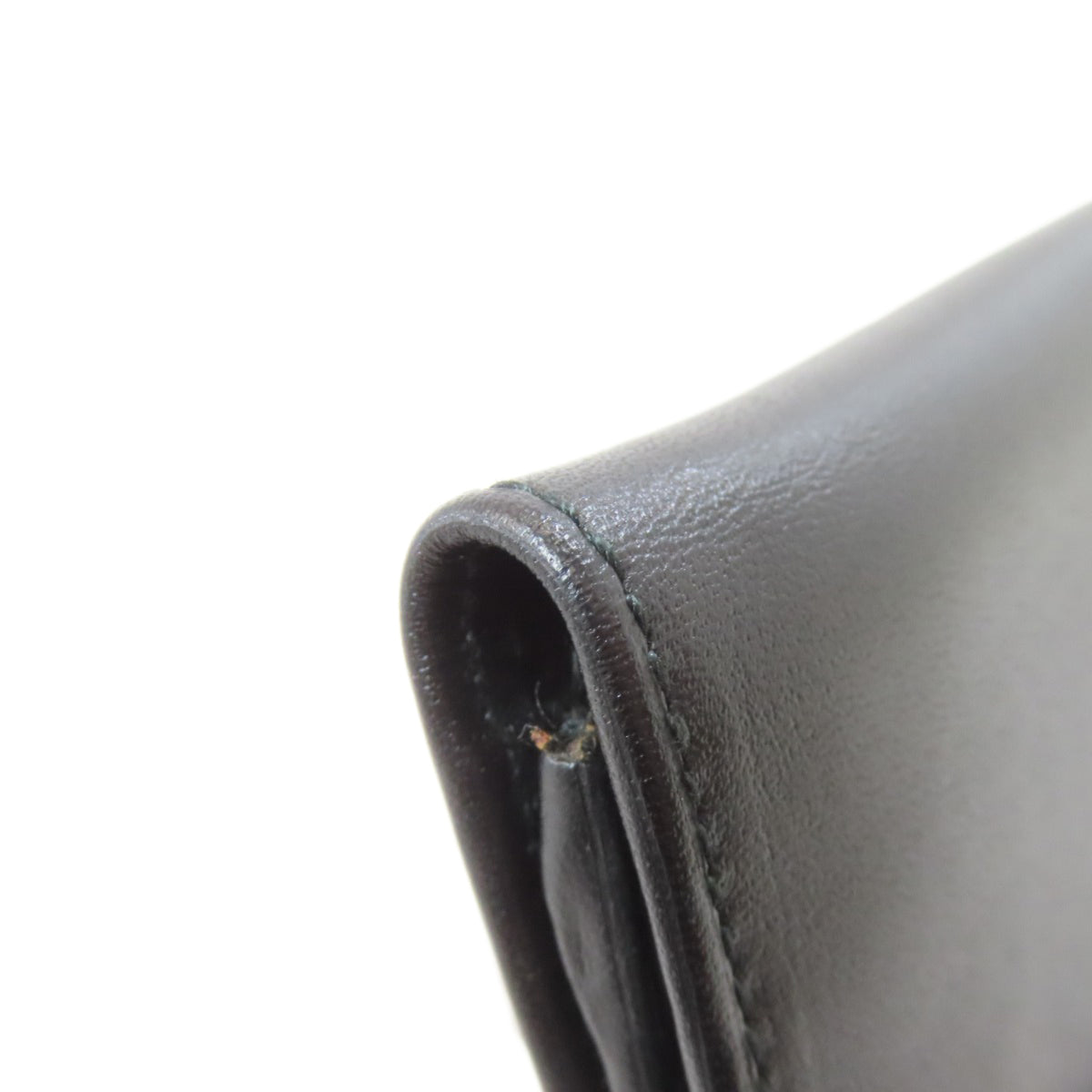 Dunhill Black Leather Long Wallet (Bi-Fold) (Pre-Owned)