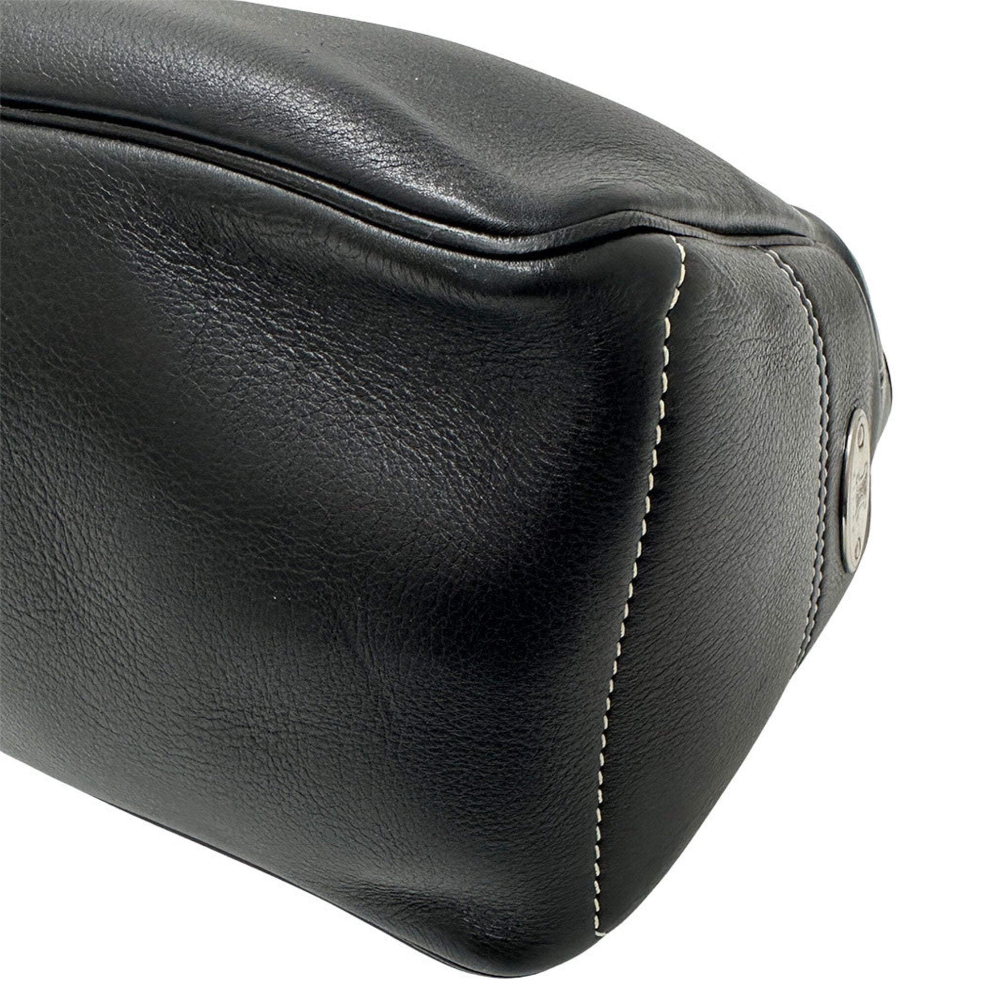 Celine Black Leather Handbag (Pre-Owned)
