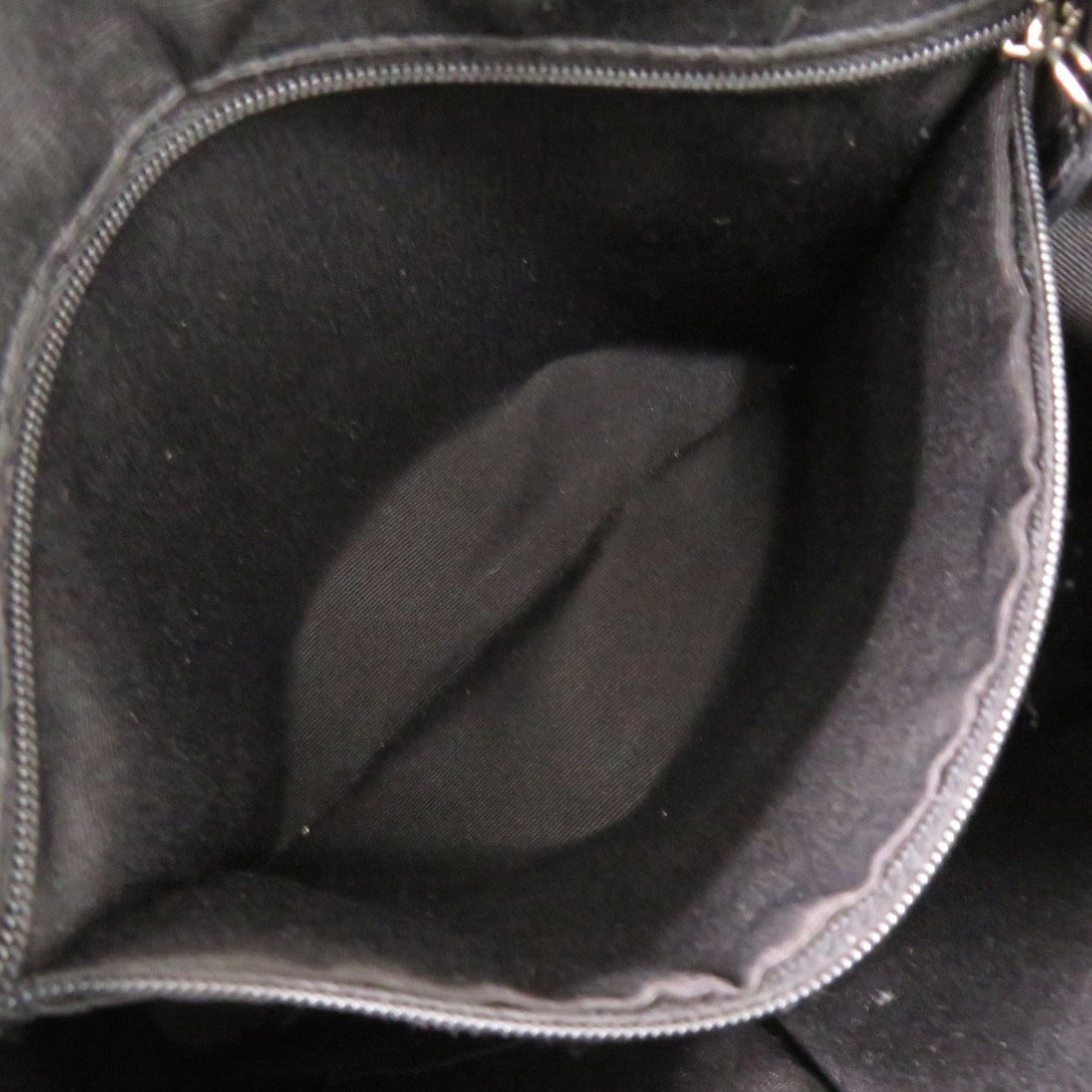 Coach Black Leather Shoulder Bag (Pre-Owned)