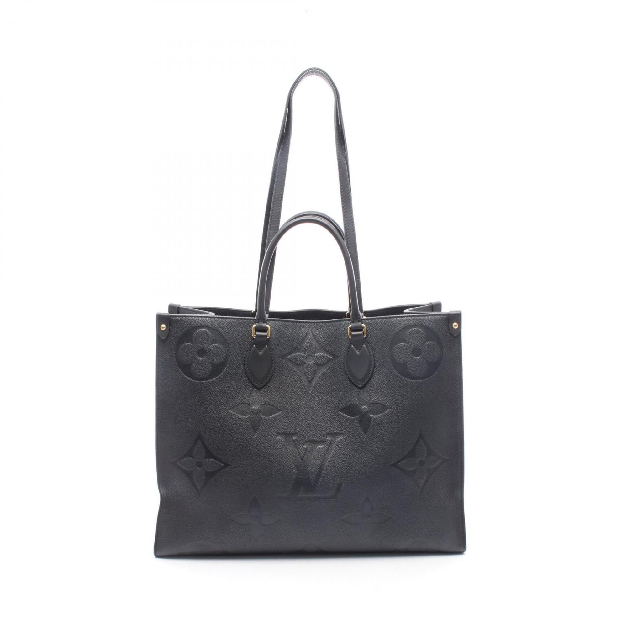 Louis Vuitton Black Monogram Empreinte Leather Handbag Tote Bag (Pre-Owned)