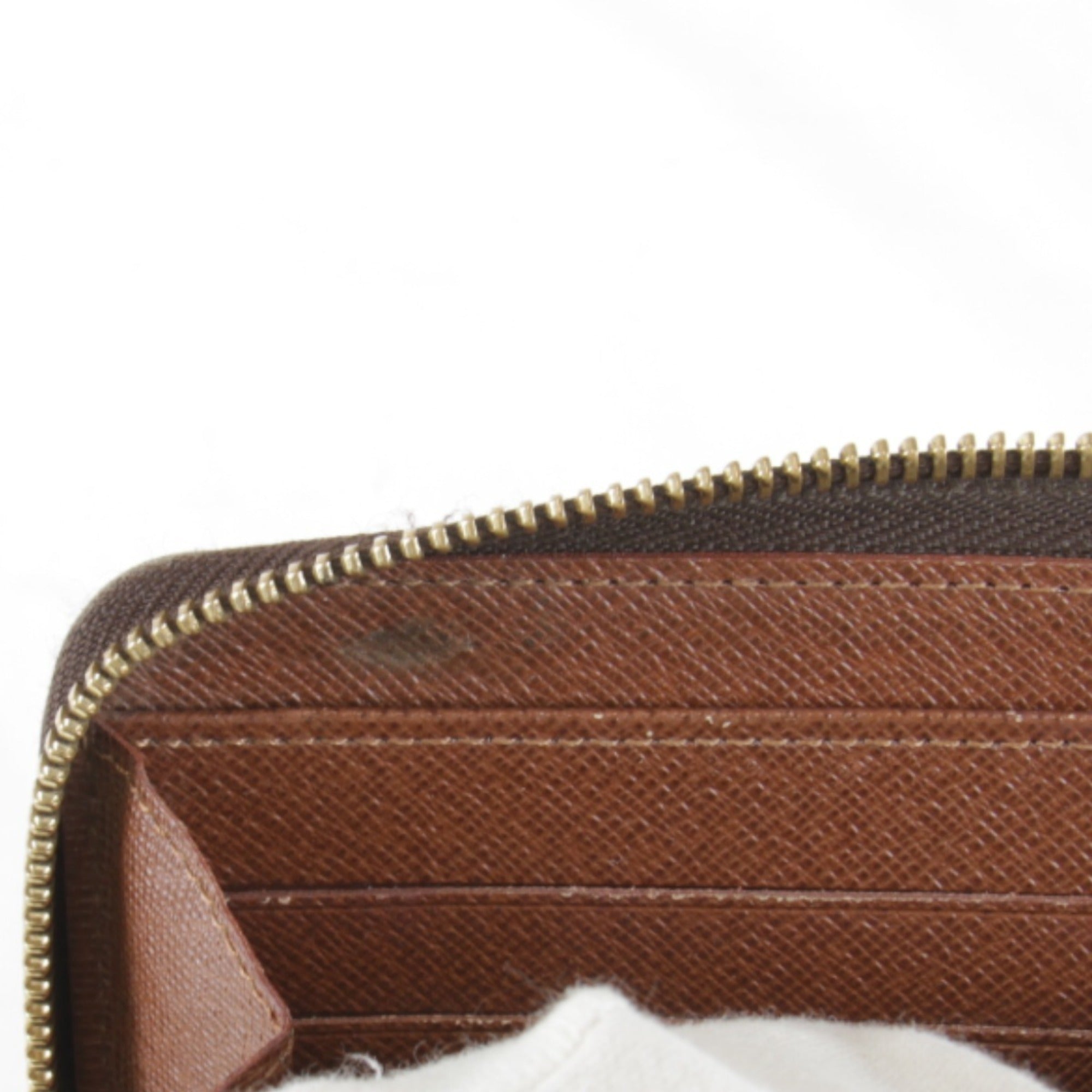 Louis Vuitton Brown Monogram Canvas Long Wallet (Bi-Fold) (Pre-Owned)