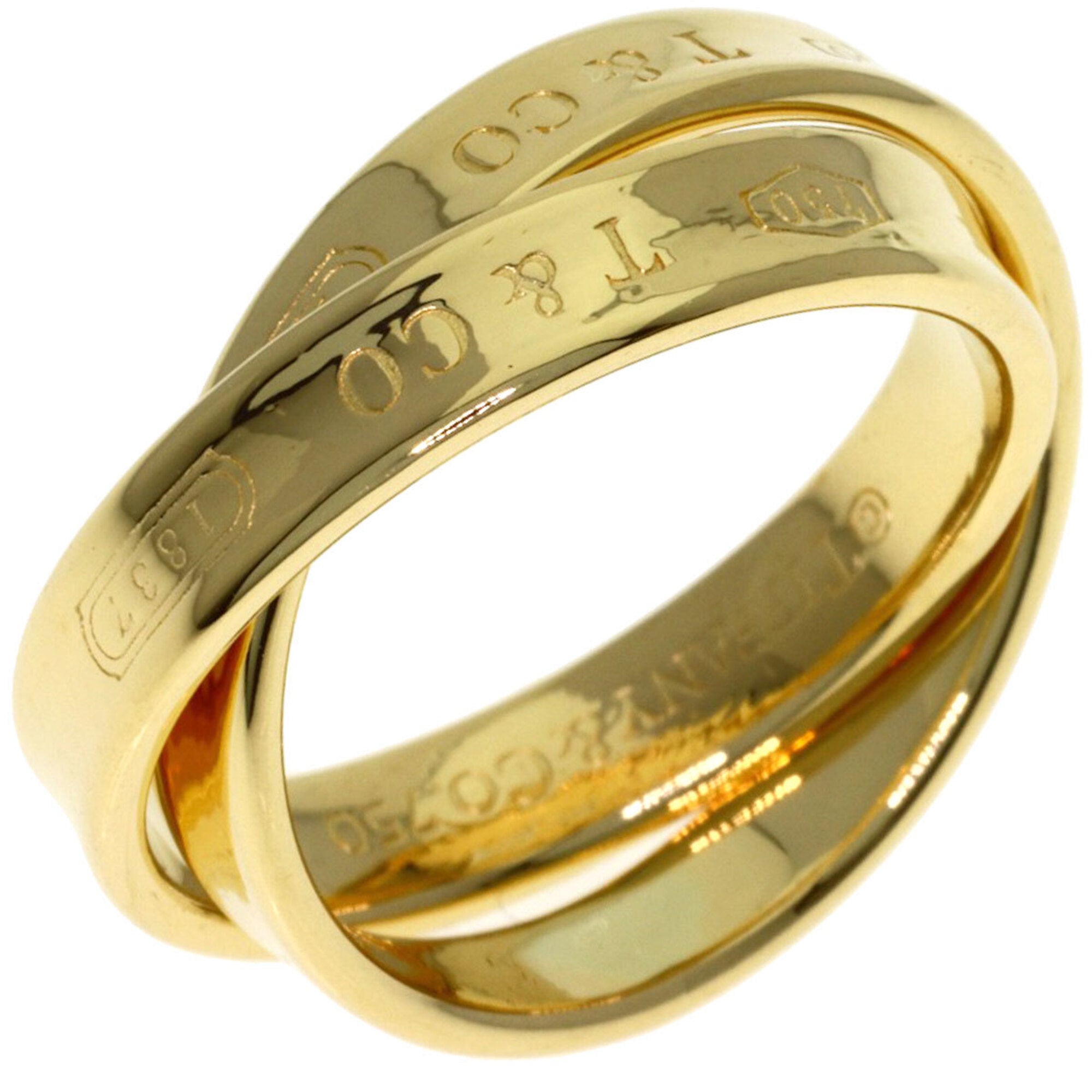 Tiffany Yellow Gold (18K) Band Ring (Pre-Owned)