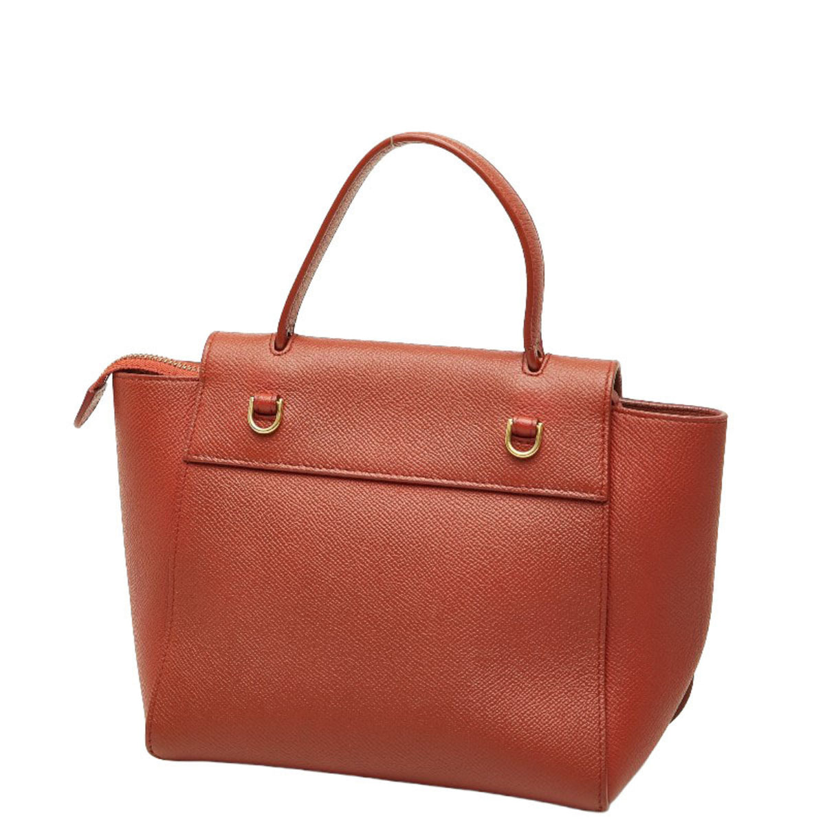 Celine Brown Leather Handbag Shoulder Bag (Pre-Owned)
