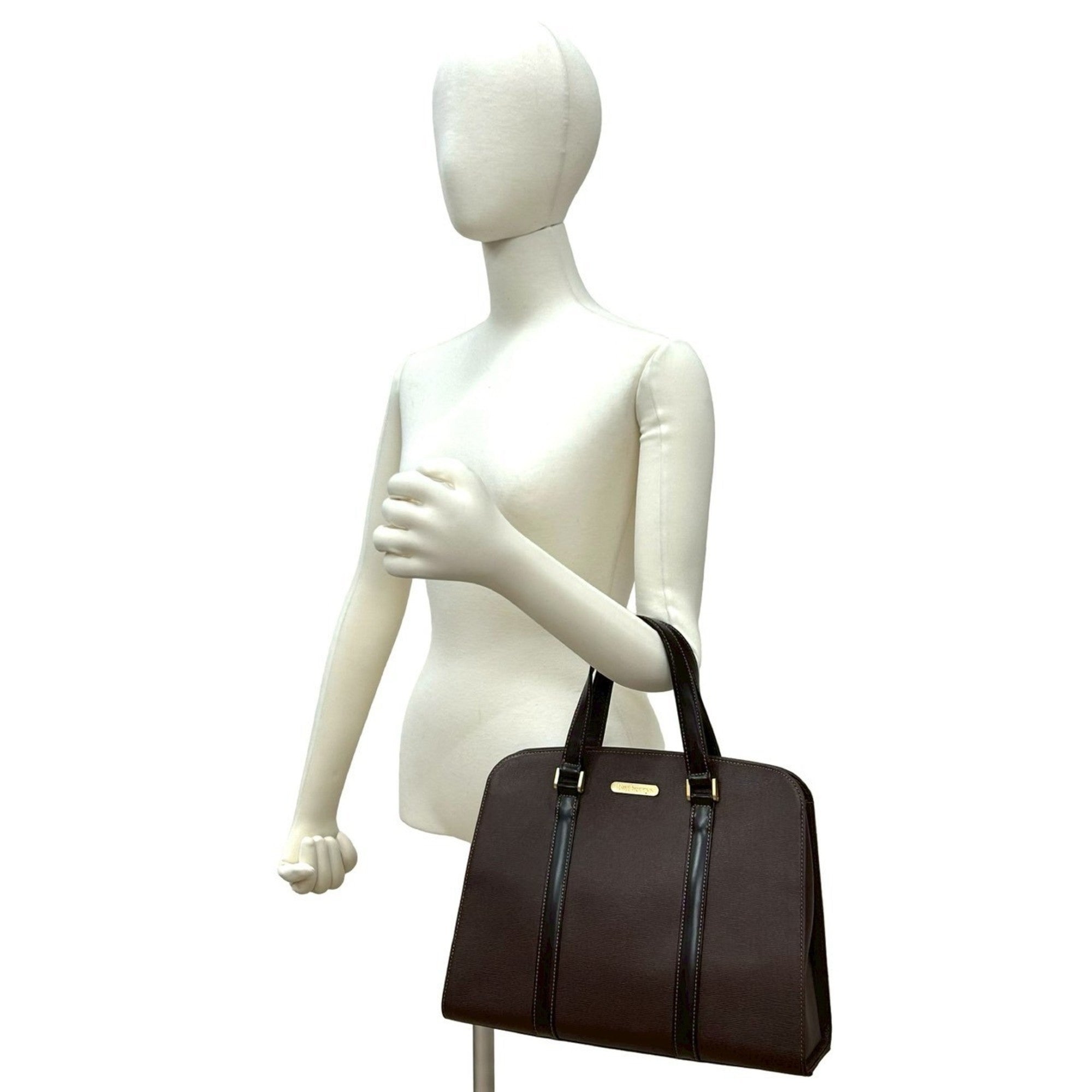 Burberry Brown Leather Handbag (Pre-Owned)