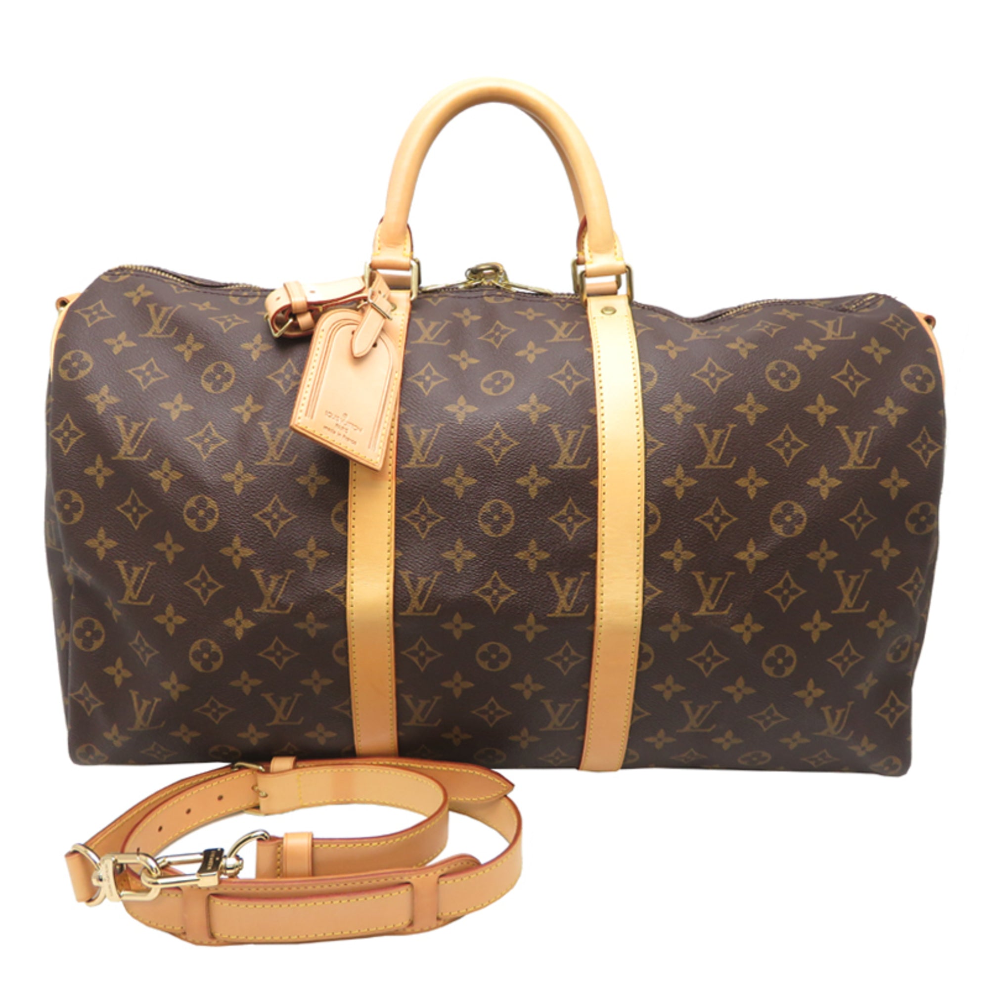 Louis Vuitton Brown Monogram Boston Bag (Pre-Owned)