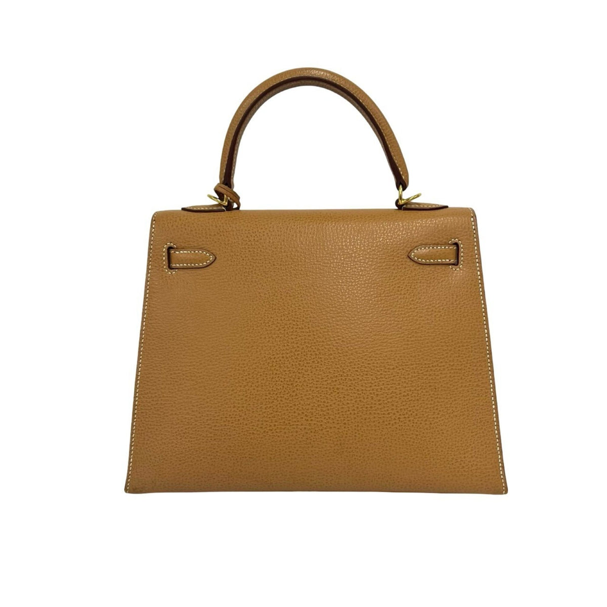 Hermes Brown Vache Liegee Leather Handbag Shoulder Bag (Pre-Owned)