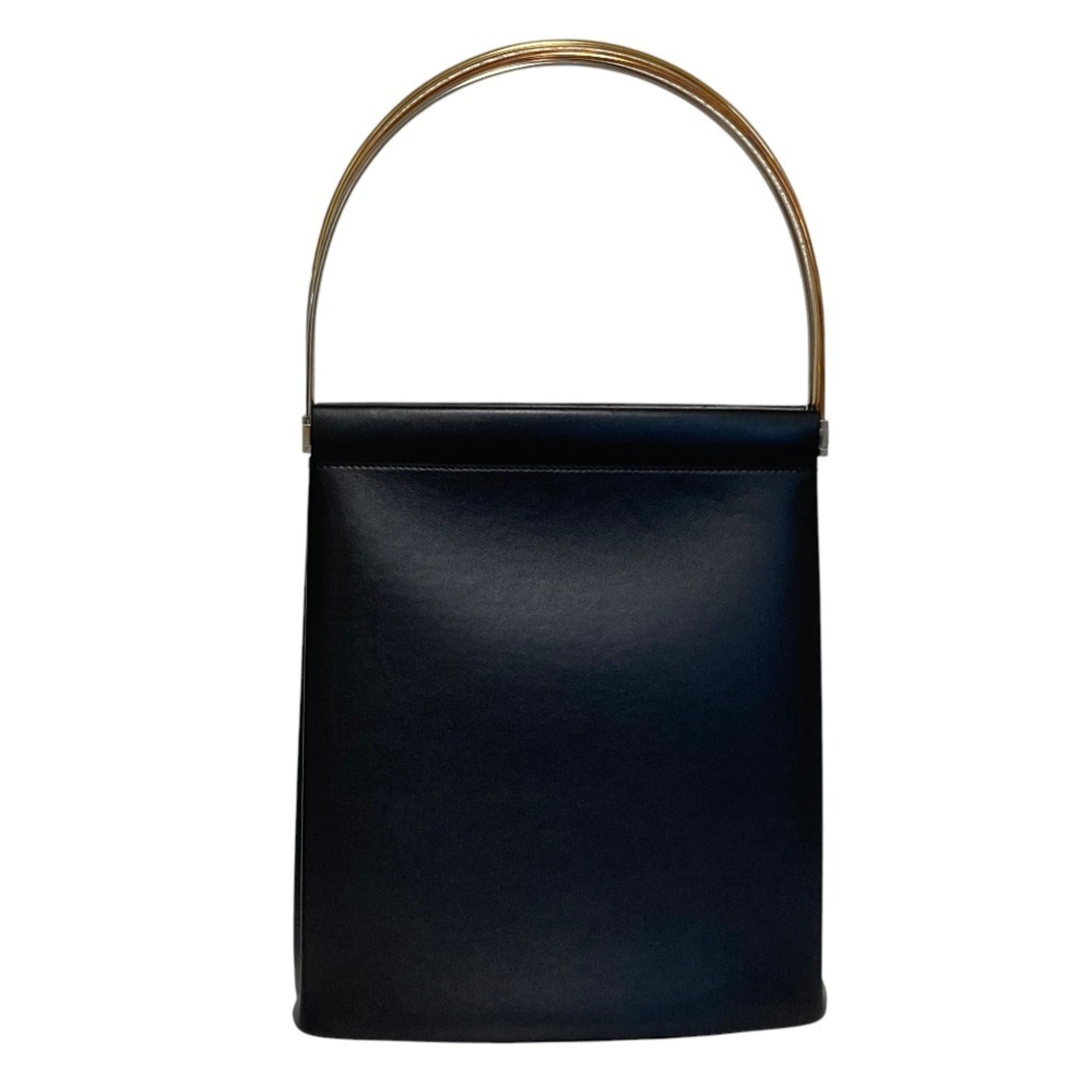 Cartier Trinity Black Leather Handbag (Pre-Owned)