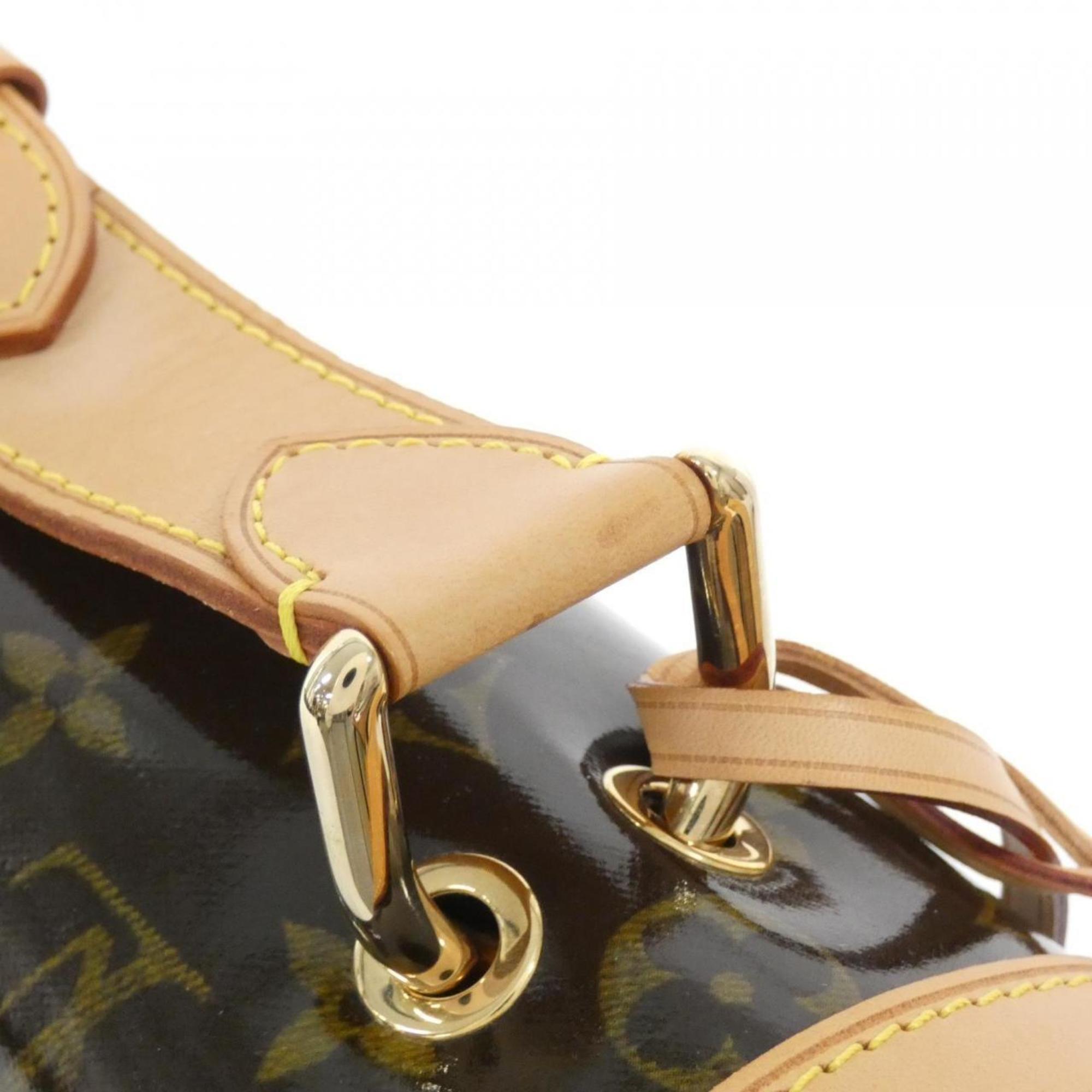 Louis Vuitton Brown Pvc Tweed Handbag (Pre-Owned)