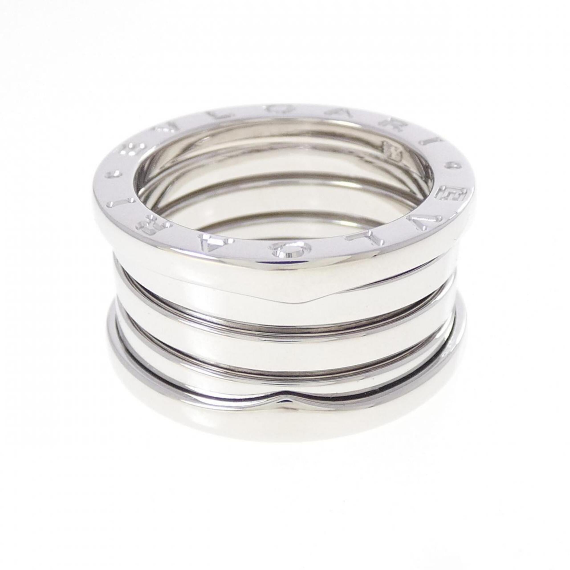 Bvlgari White Gold White Gold (18K) Band Ring (Pre-Owned)