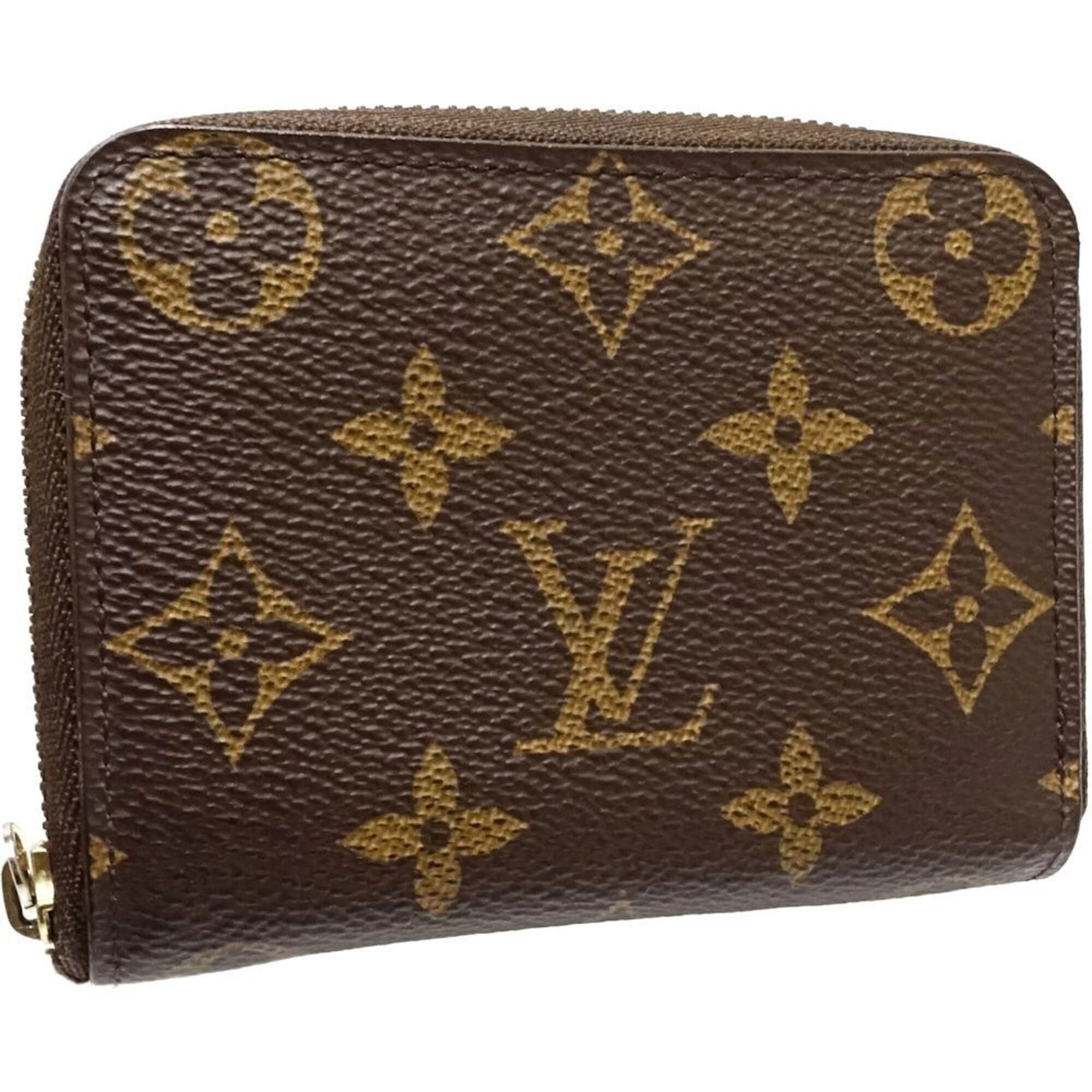 Louis Vuitton Brown Monogram Coin Purse/Coin Case (Pre-Owned)