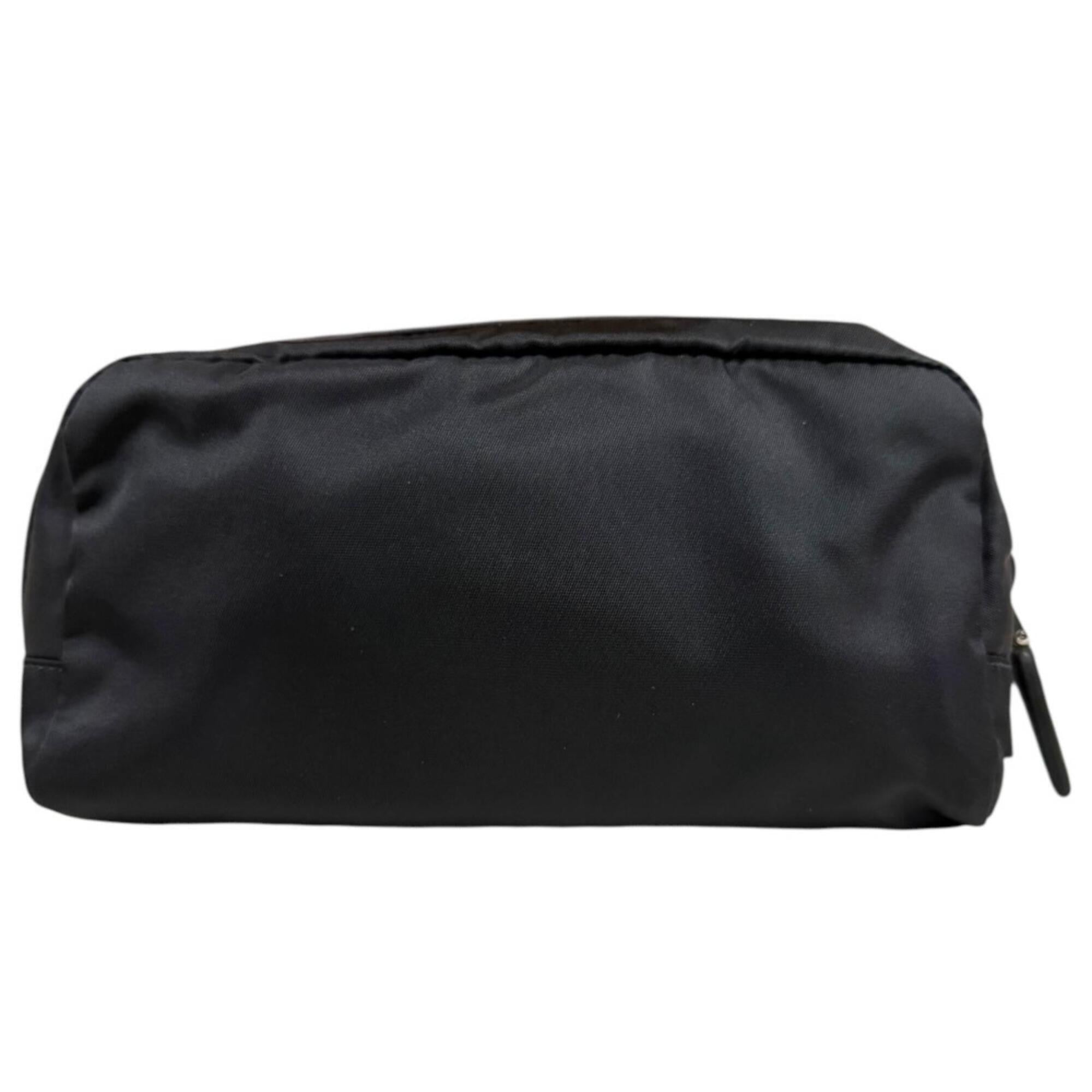 Prada Black Nylon Pouch (Pre-Owned)