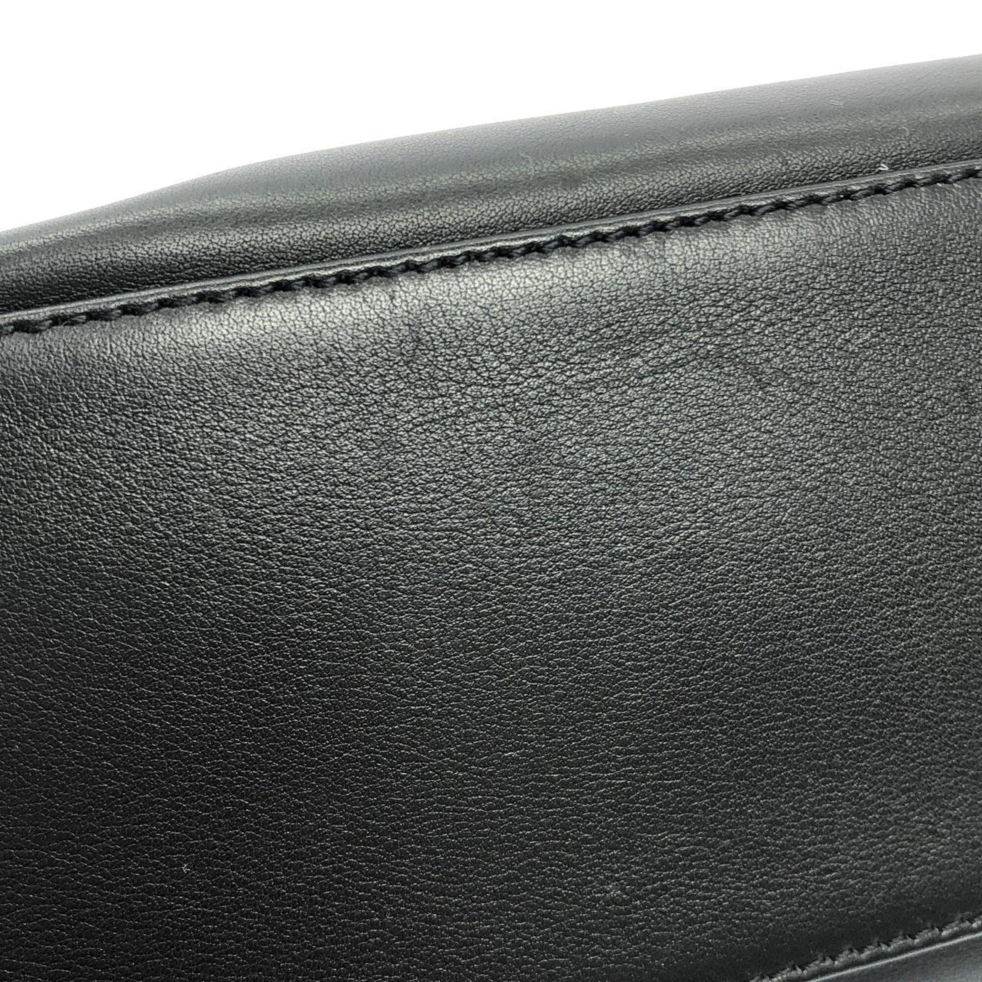Christian Dior Black Leather Handbag (Pre-Owned)