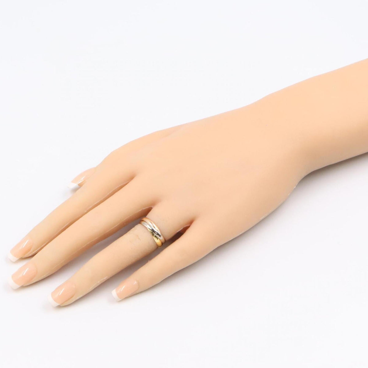 Cartier Pink Gold White Gold Yellow Gold Yellow Gold (18K) Pink Gold (18K) White Gold (18K) Band Ring (Pre-Owned)