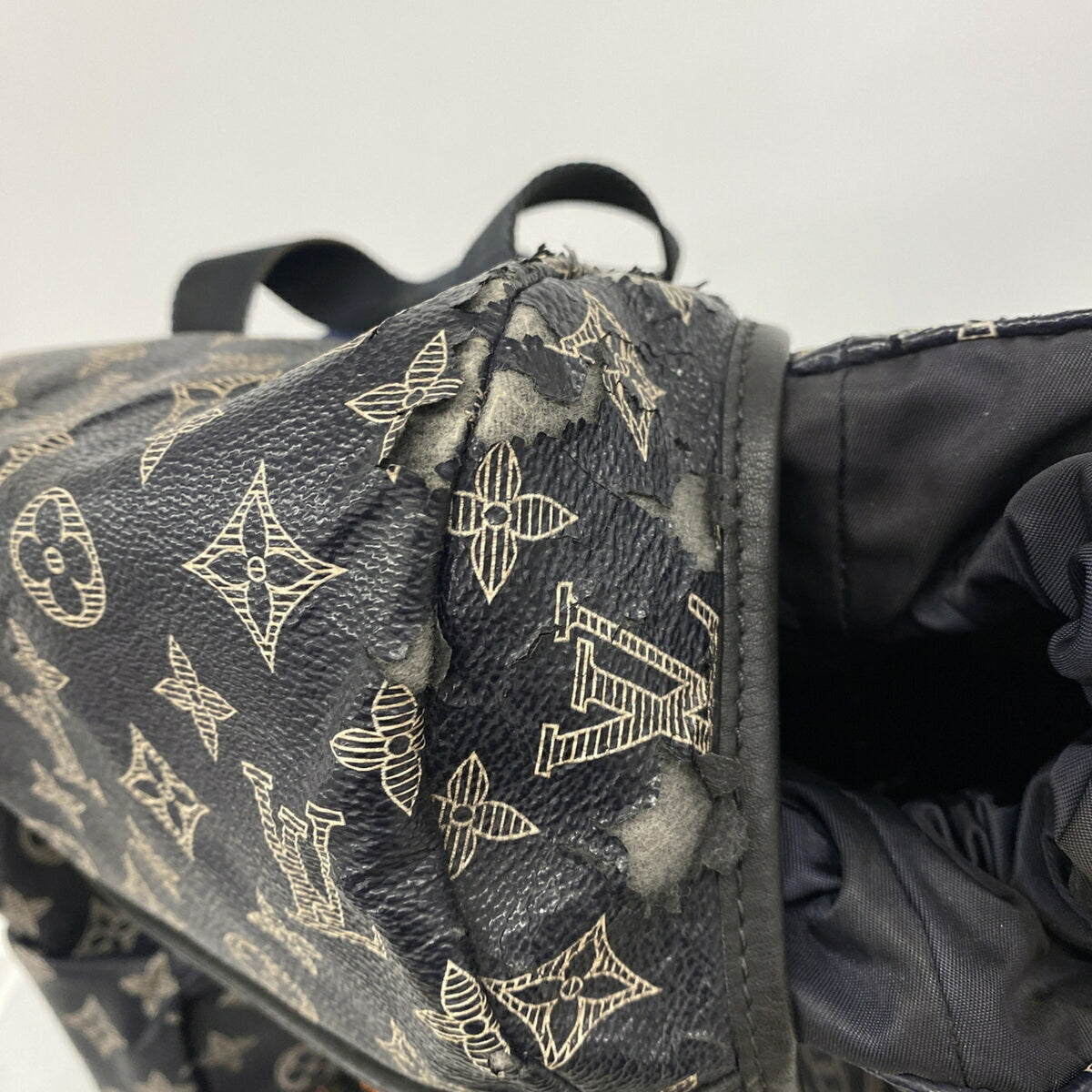 Louis Vuitton Navy Backpack (Pre-Owned)