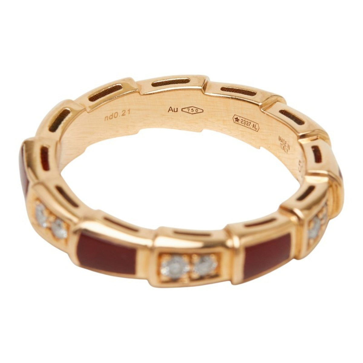 Bvlgari Pink Gold (18K) Band Ring (Pre-Owned)