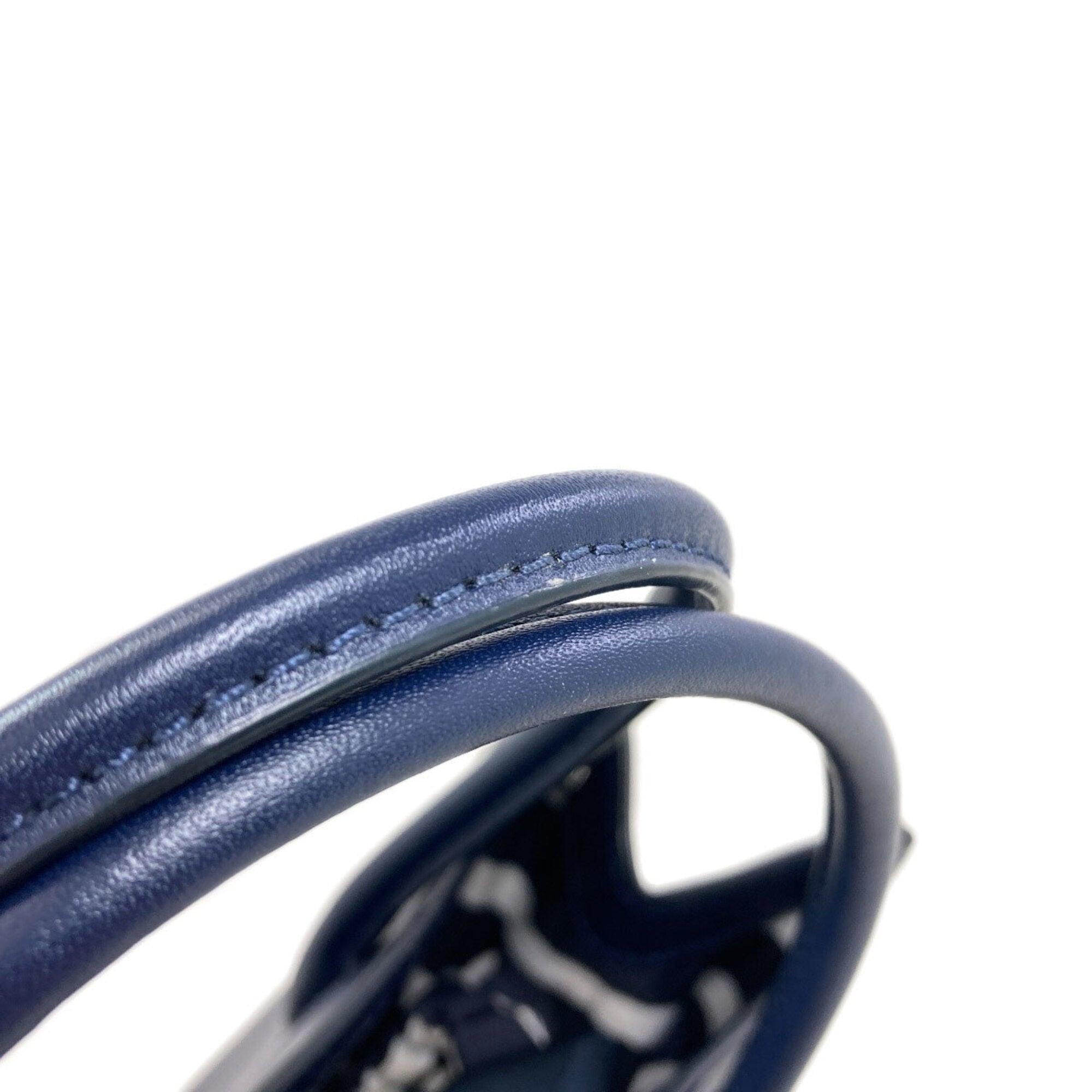 Kate Spade Navy Pvc Handbag (Pre-Owned)