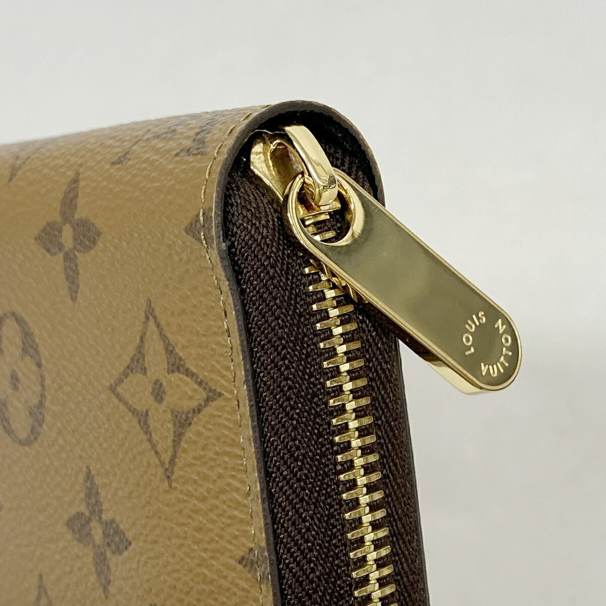 Louis Vuitton Brown Long Wallet (Bi-Fold) (Pre-Owned)