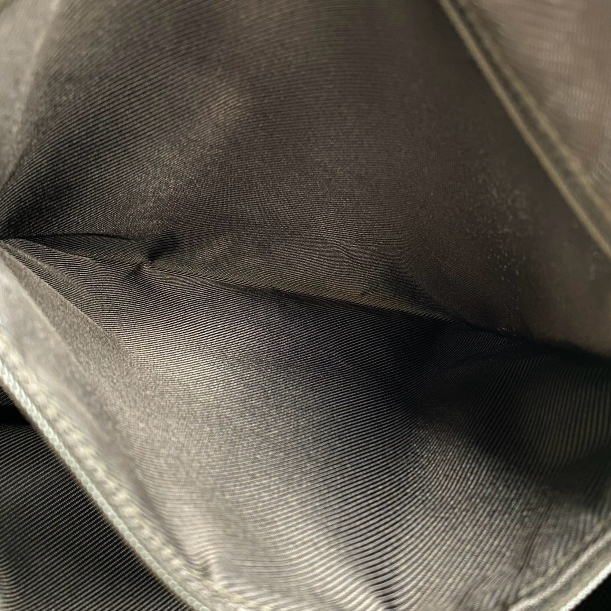 Gucci Brown Canvas Leather Shoulder Bag Tote Bag (Pre-Owned)