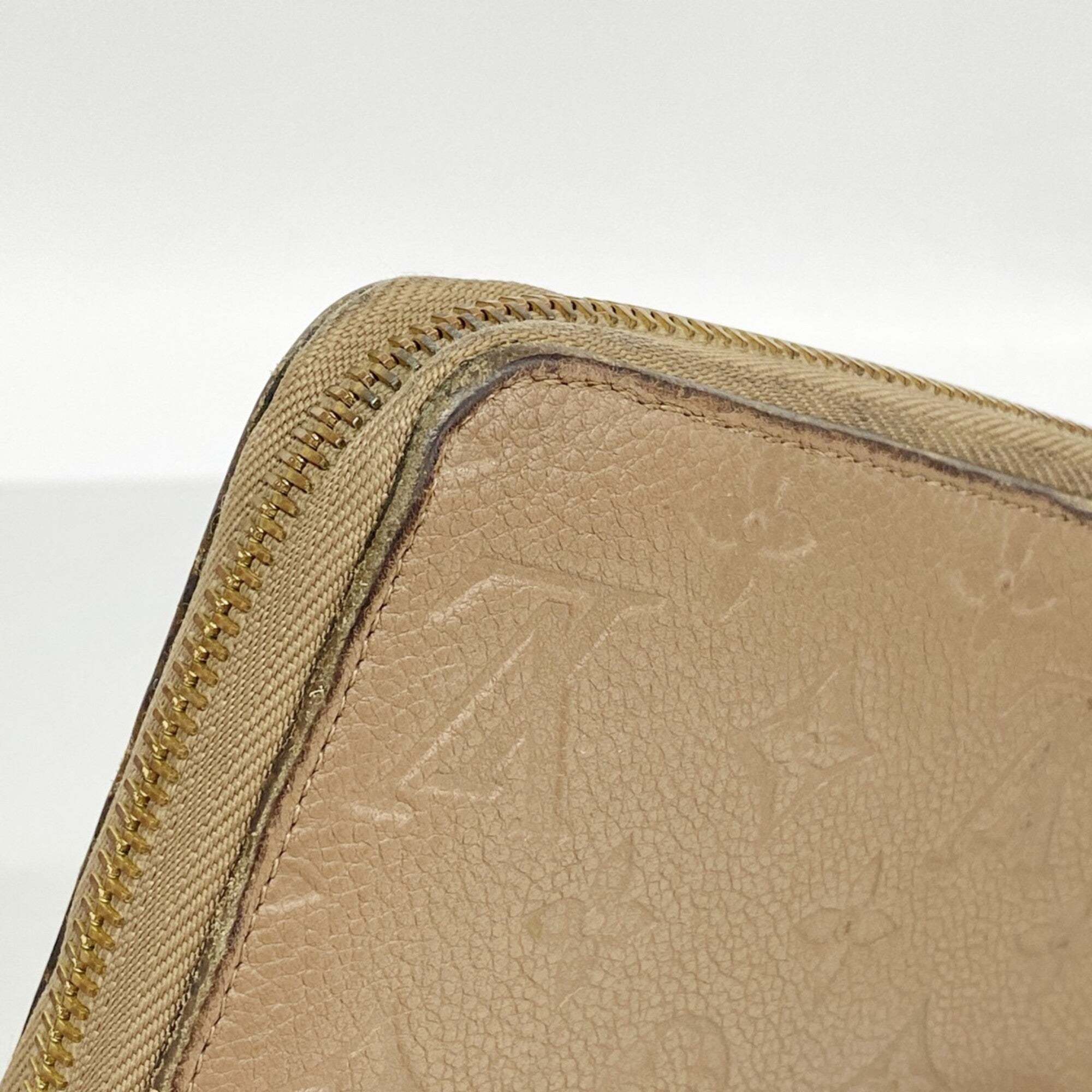 Louis Vuitton Taupe Long Wallet (Bi-Fold) (Pre-Owned)